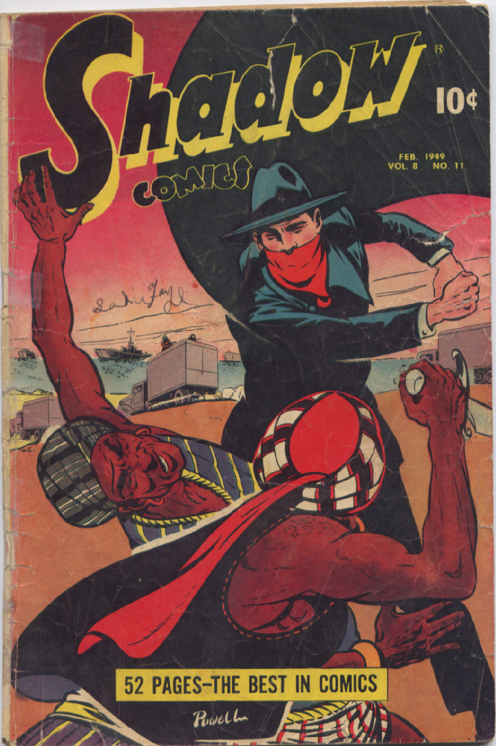 Read online Shadow Comics comic -  Issue #95 - 1