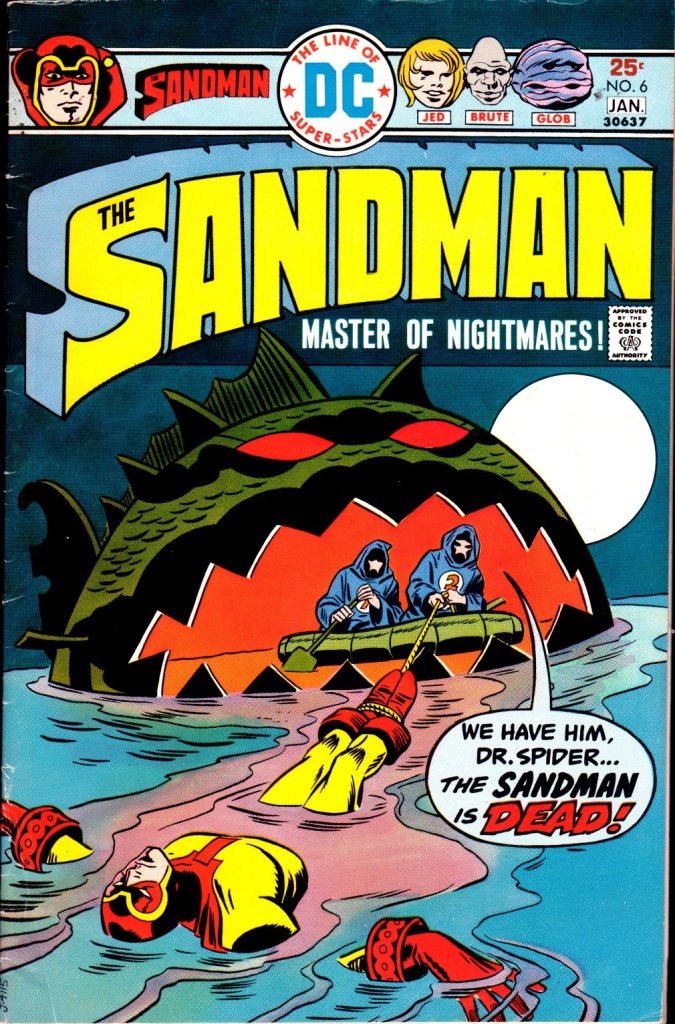 Read online The Sandman (1974) comic -  Issue #6 - 1