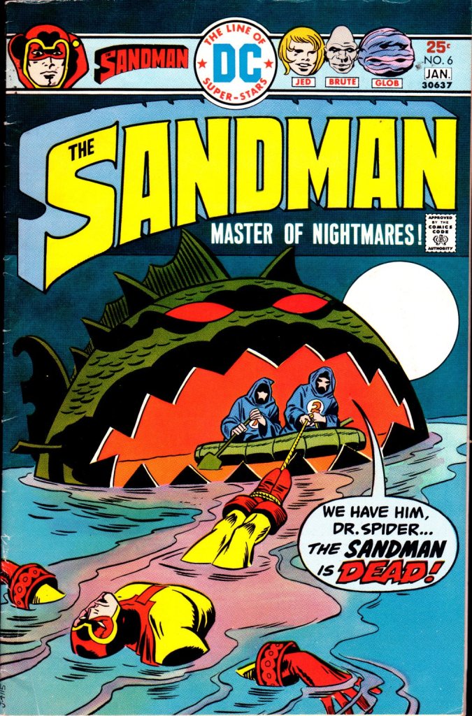 Read online The Sandman (1974) comic -  Issue #6 - 1
