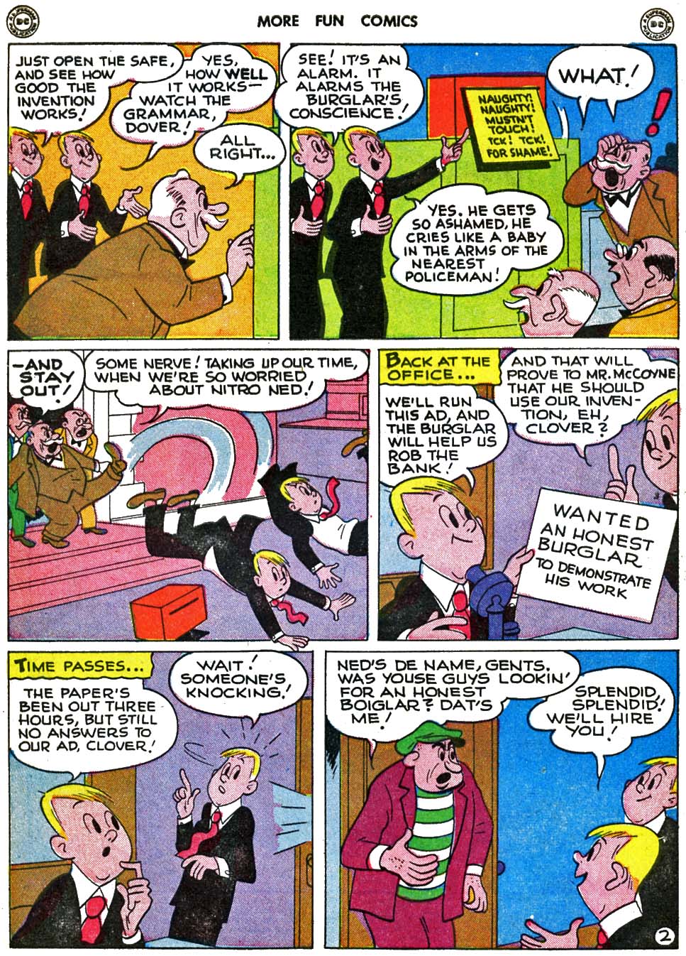 Read online More Fun Comics comic -  Issue #117 - 57