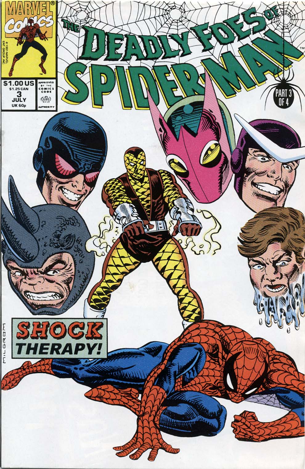 Read online Deadly Foes of Spider-Man comic -  Issue #3 - 1