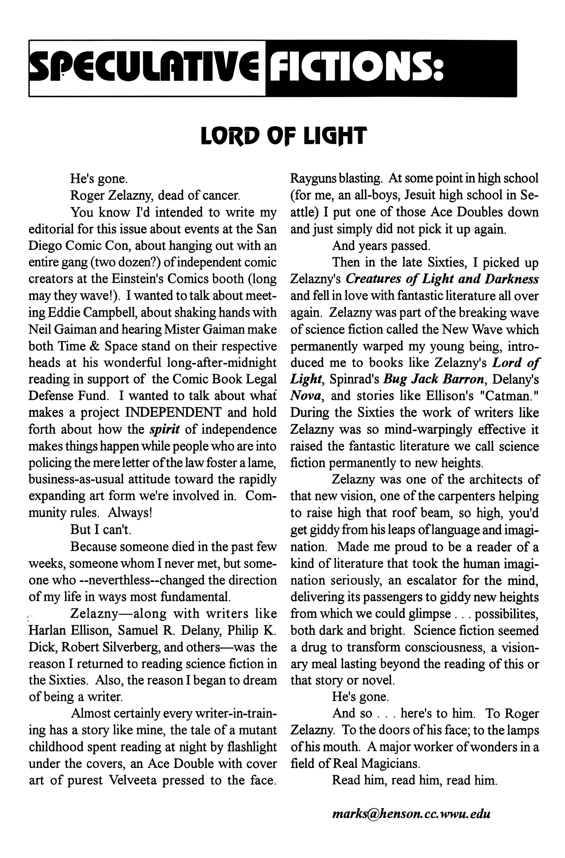 Read online Strange Attractors (1993) comic -  Issue #11 - 28