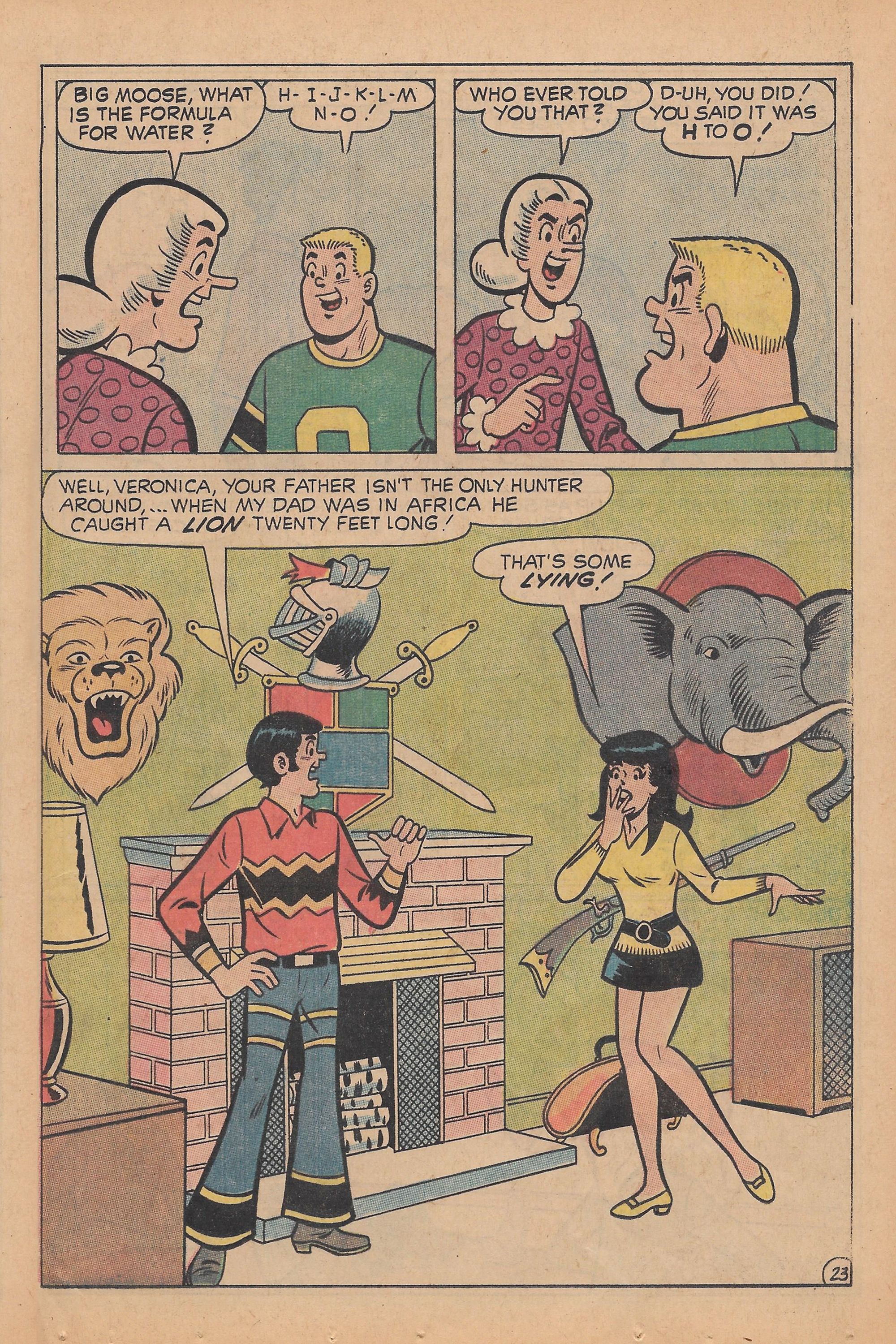 Read online Archie's TV Laugh-Out comic -  Issue #2 - 39