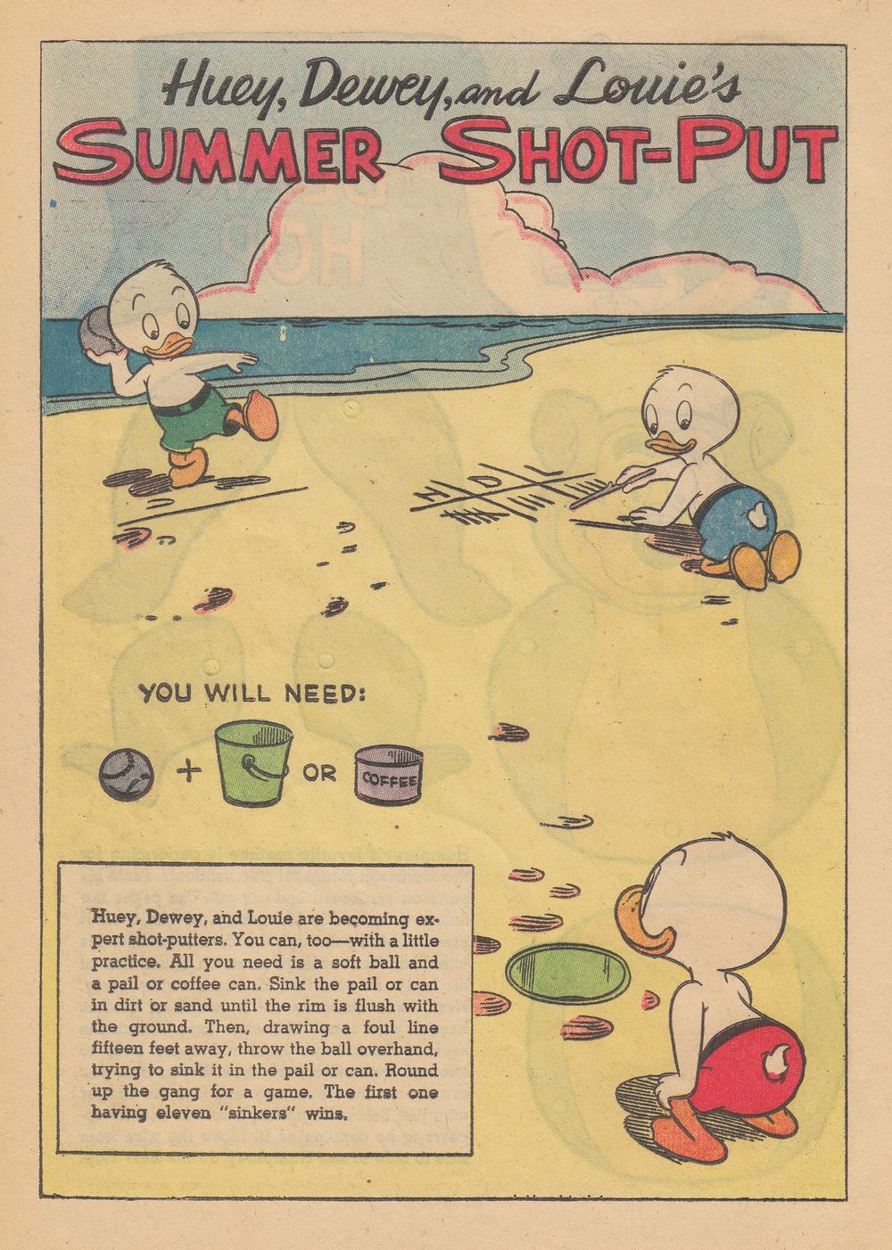 Read online Donald Duck Beach Party comic -  Issue #6 - 24