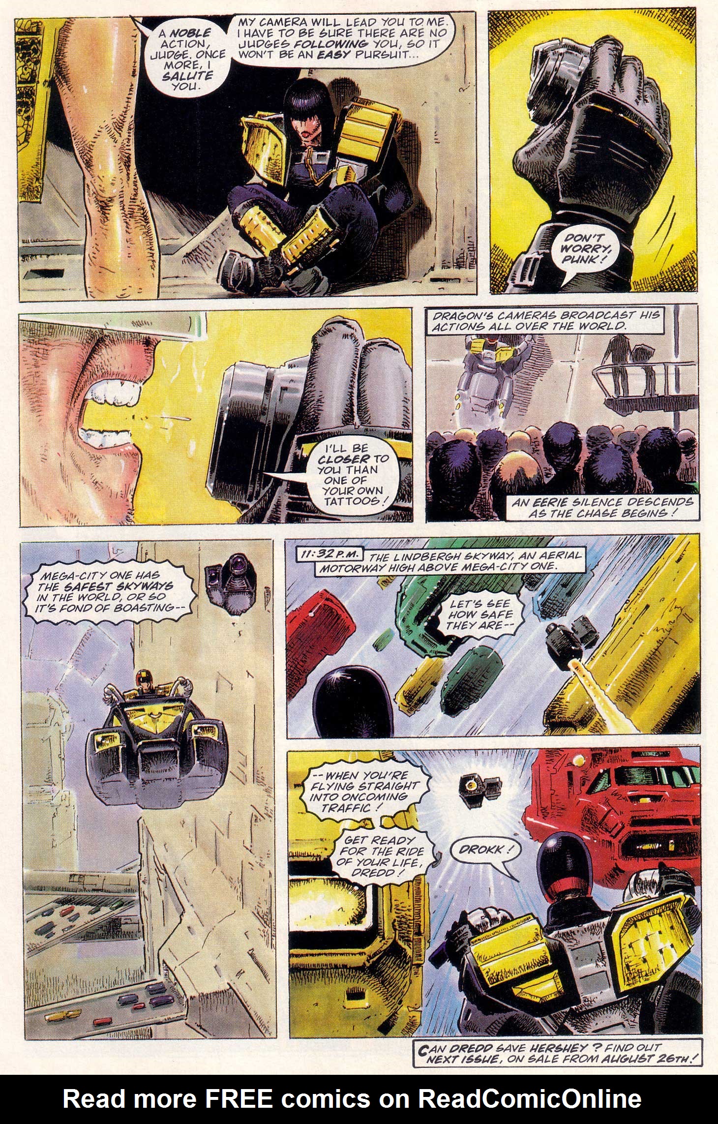 Read online Judge Dredd Lawman of the Future comic -  Issue #3 - 33