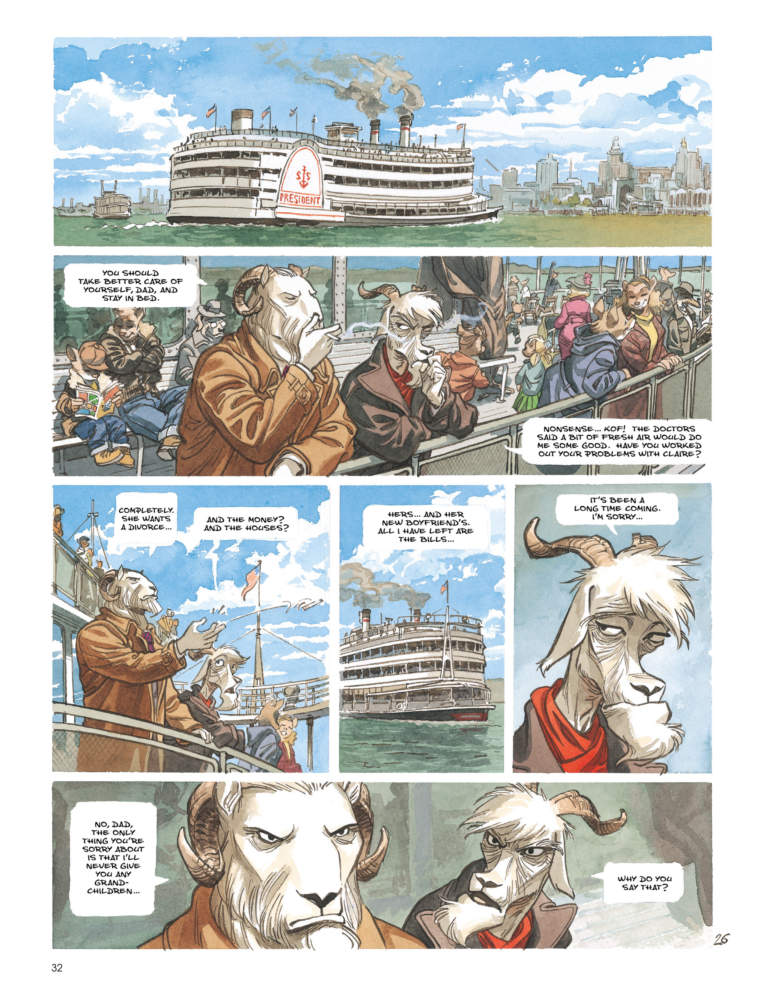 Read online Blacksad: A Silent Hell comic -  Issue # TPB - 33
