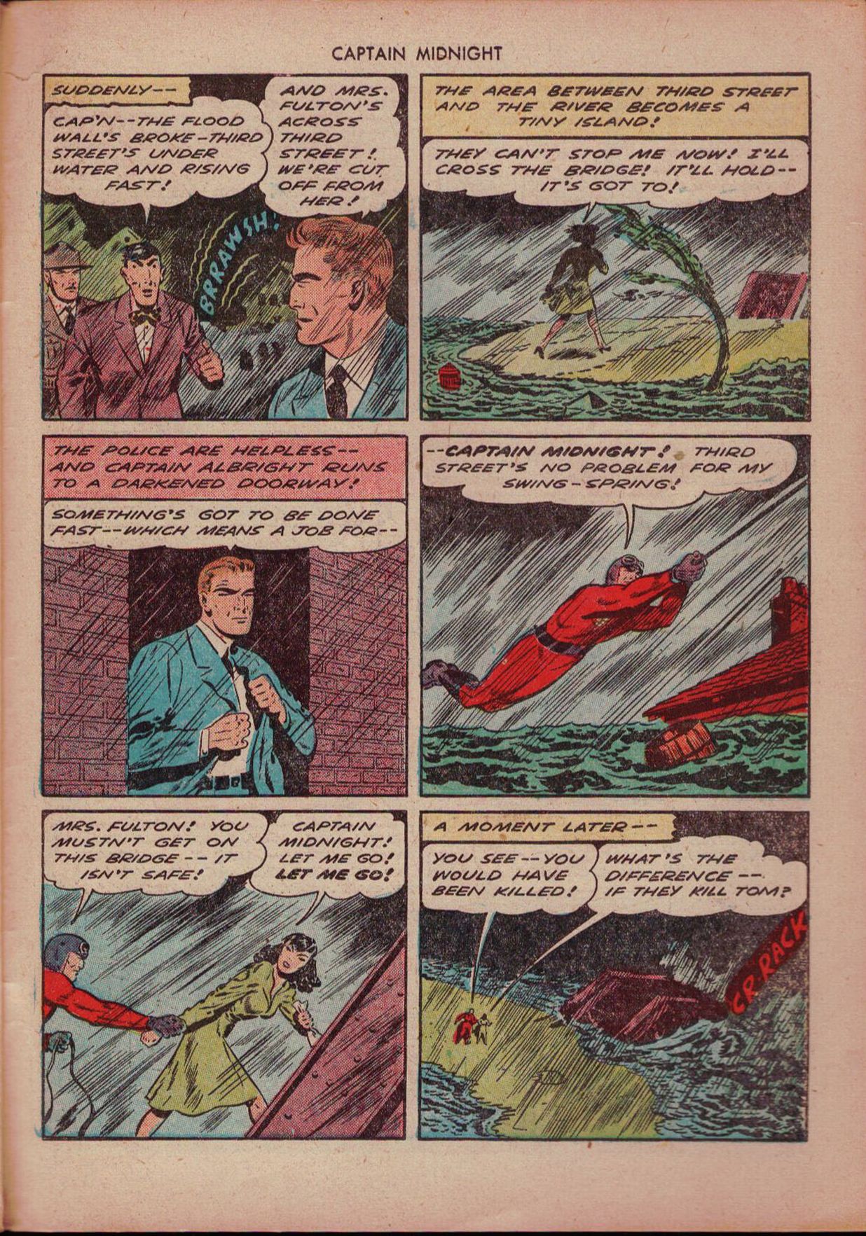 Read online Captain Midnight (1942) comic -  Issue #16 - 43