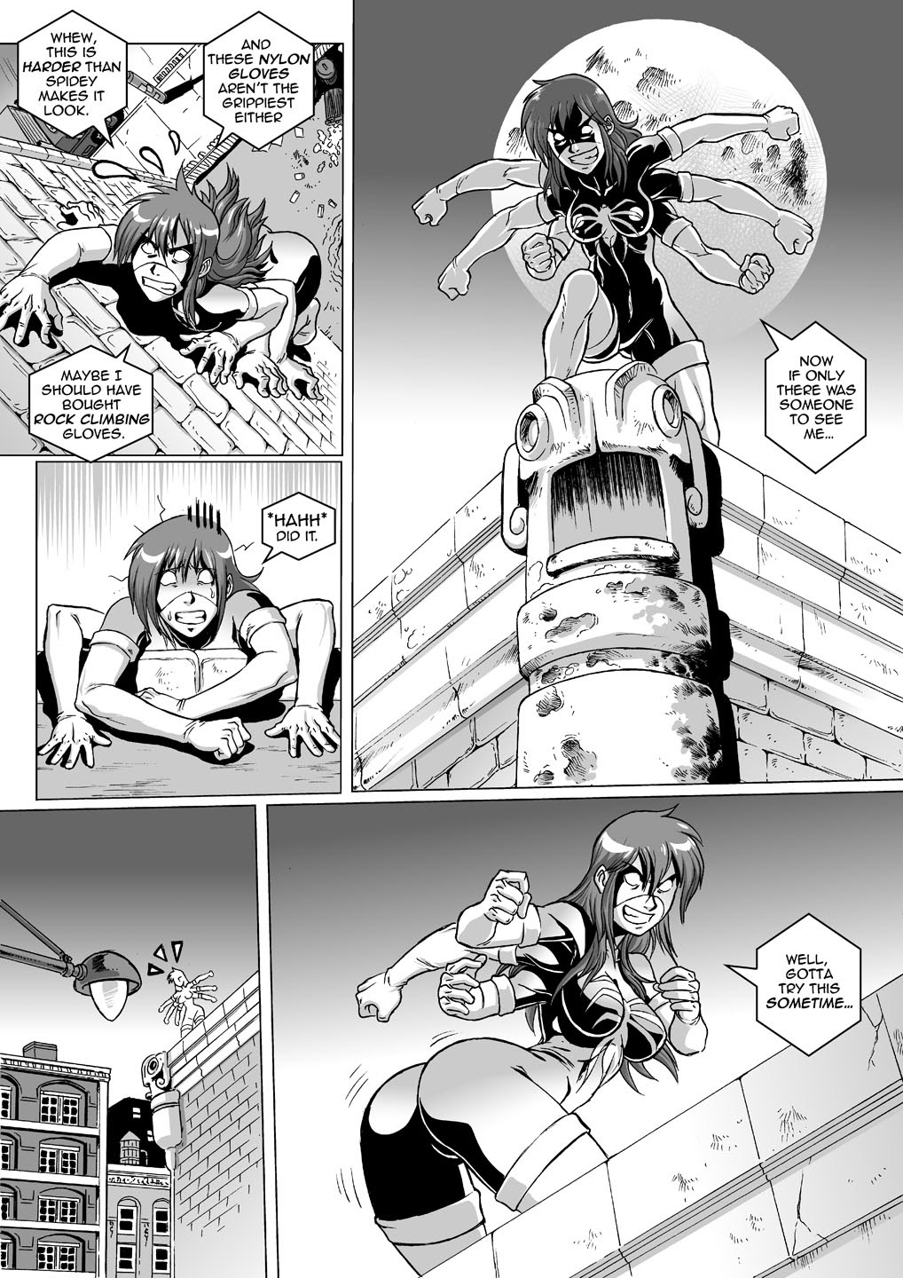 Read online Spinnerette comic -  Issue #1 - 23