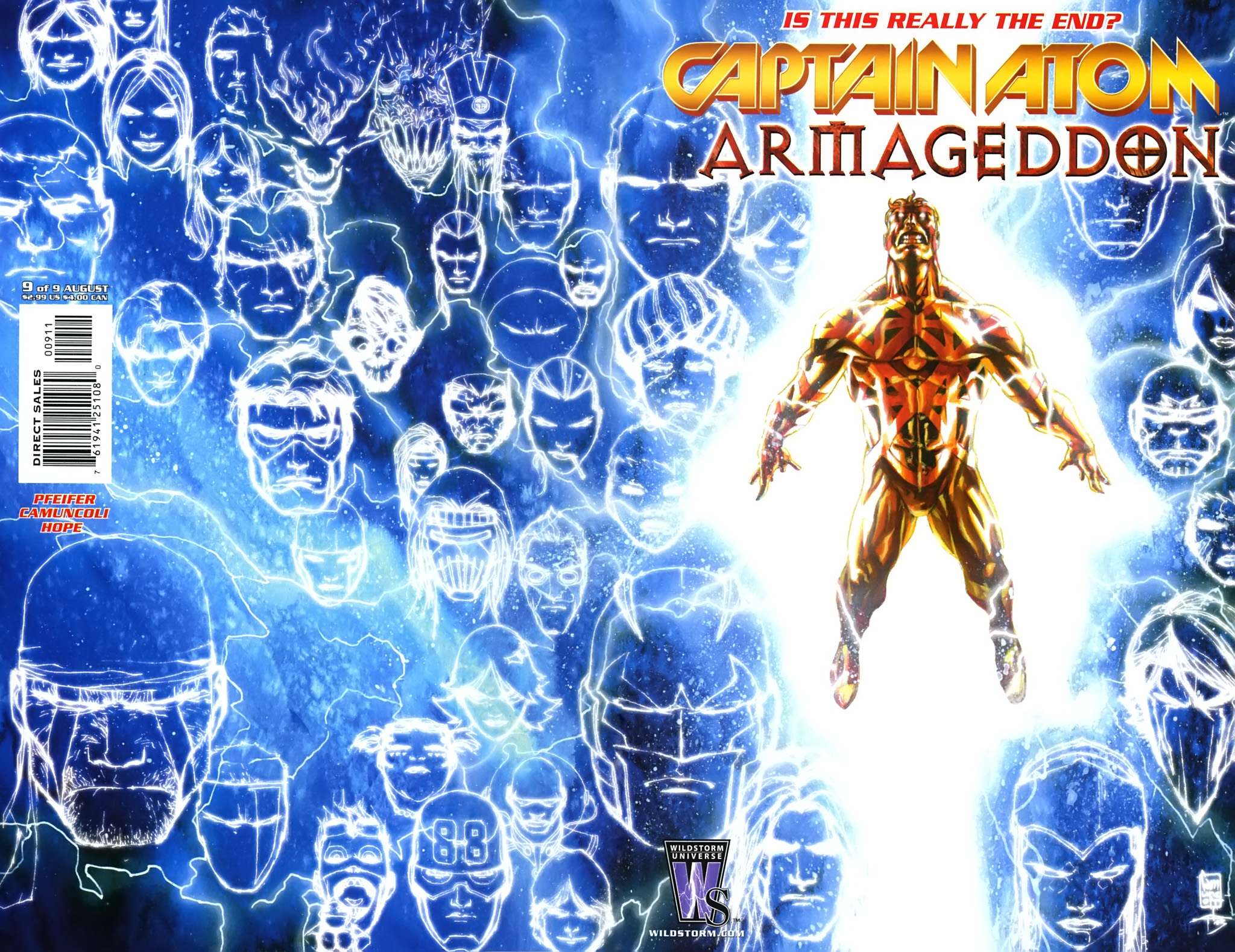 Read online Captain Atom: Armageddon comic -  Issue #9 - 1
