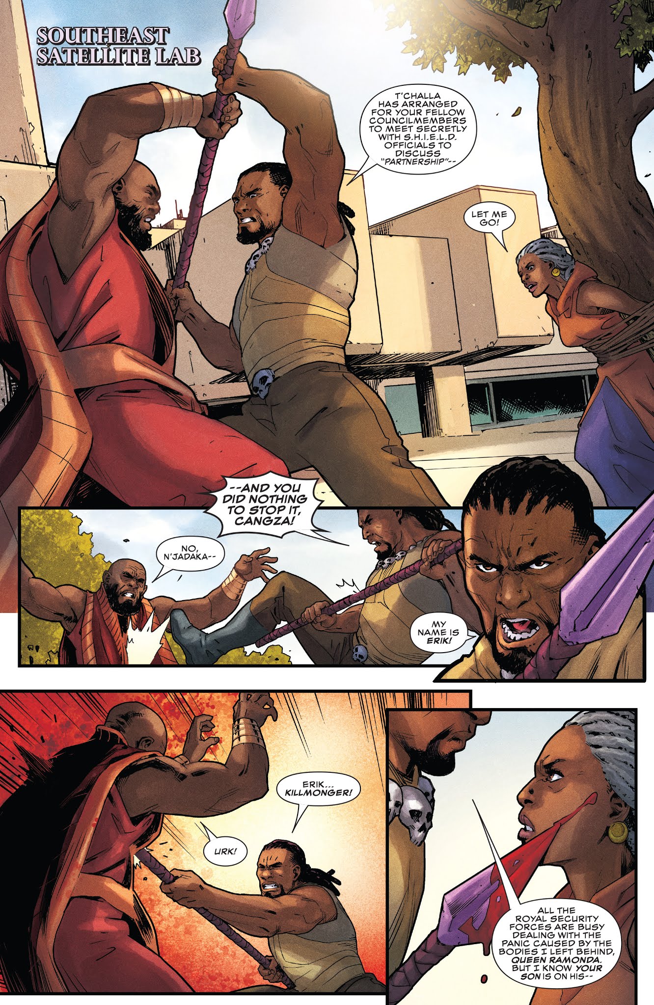 Read online Rise of the Black Panther comic -  Issue #6 - 7