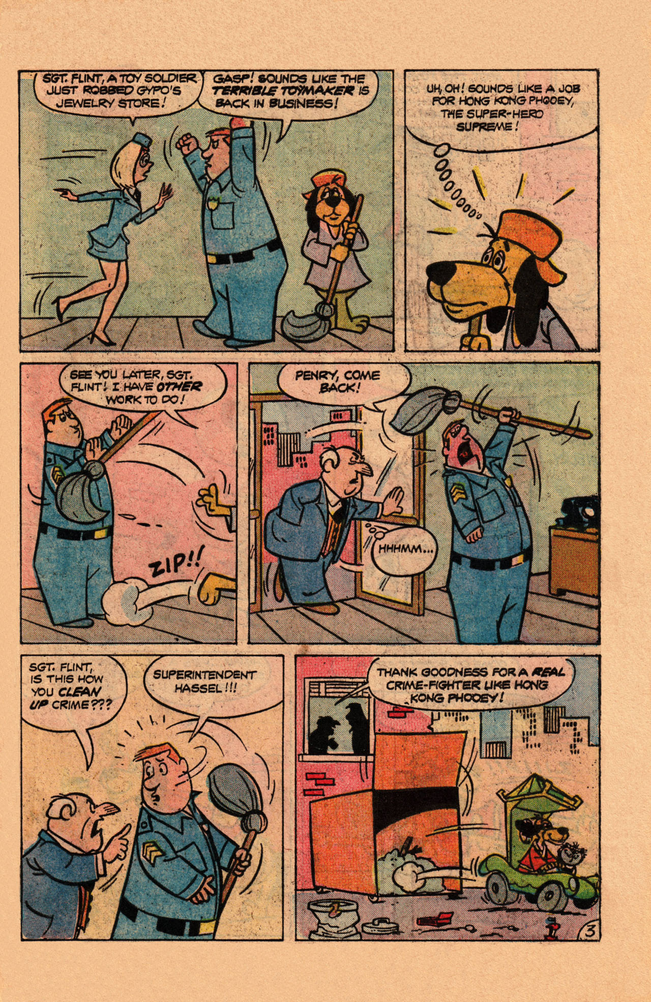 Read online Hong Kong Phooey comic -  Issue #7 - 5