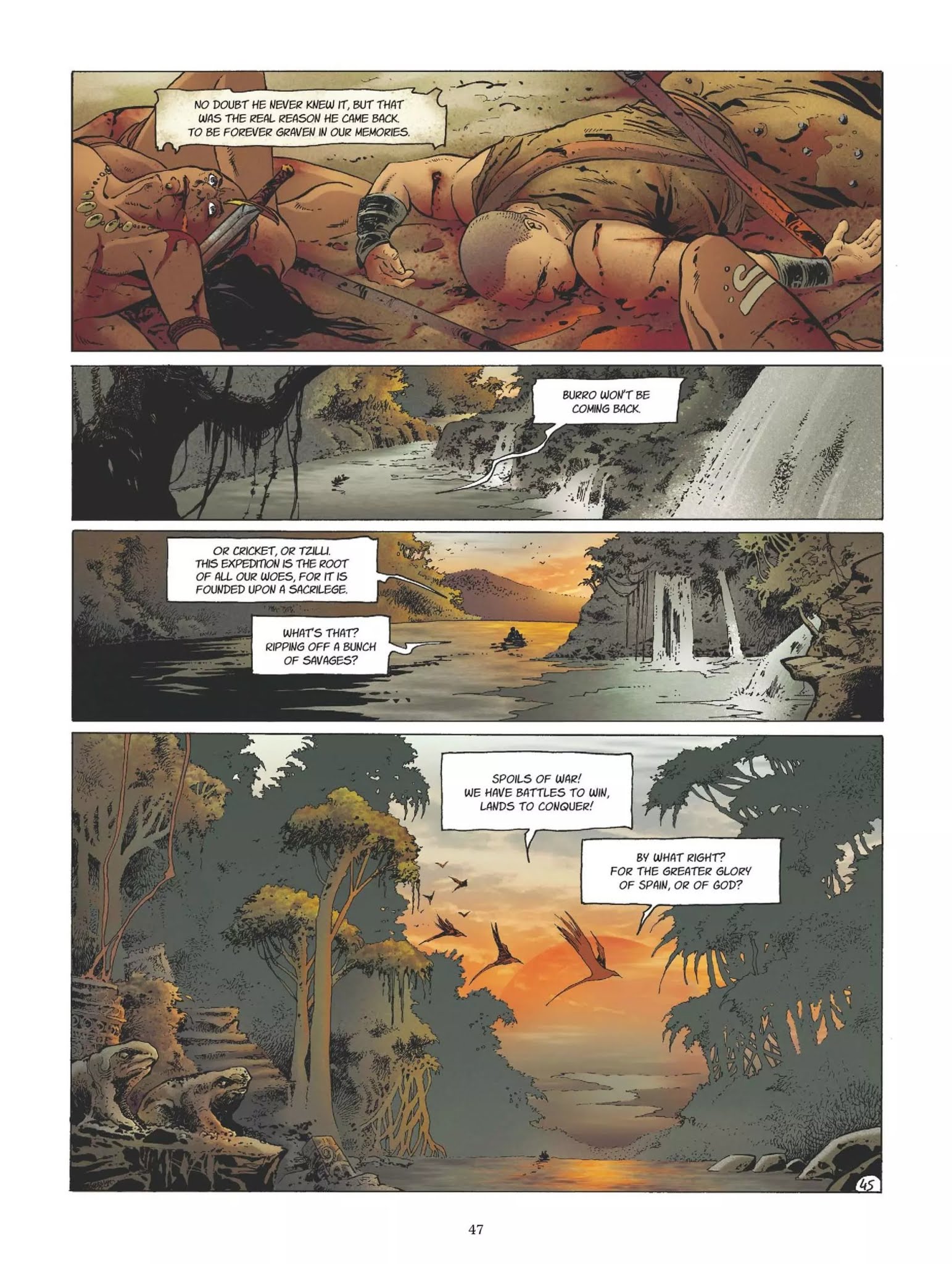 Read online Conquistador comic -  Issue #2 - 51