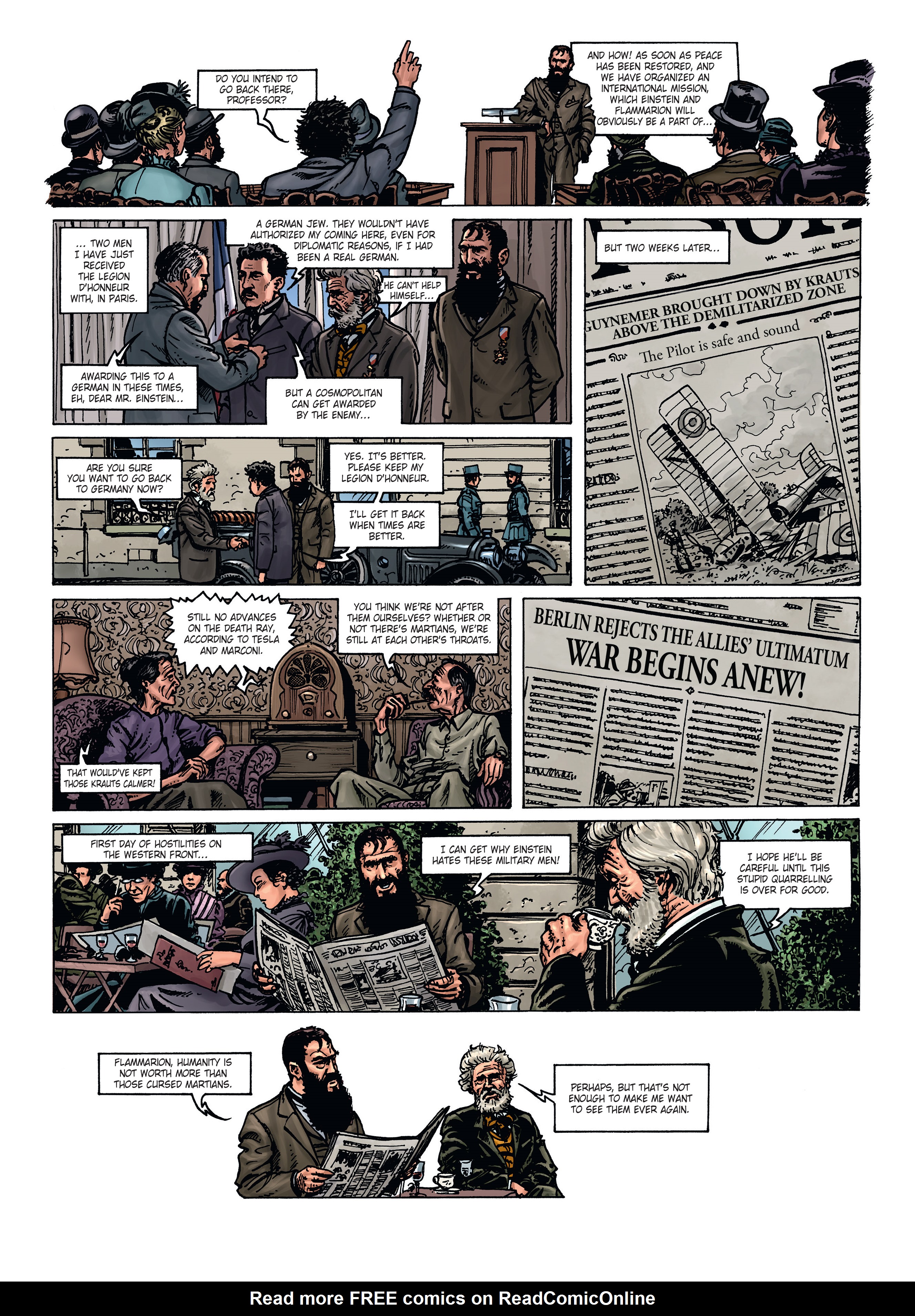 Read online War of the World War One Vol. 3: The Monsters from Mars comic -  Issue # Full - 55