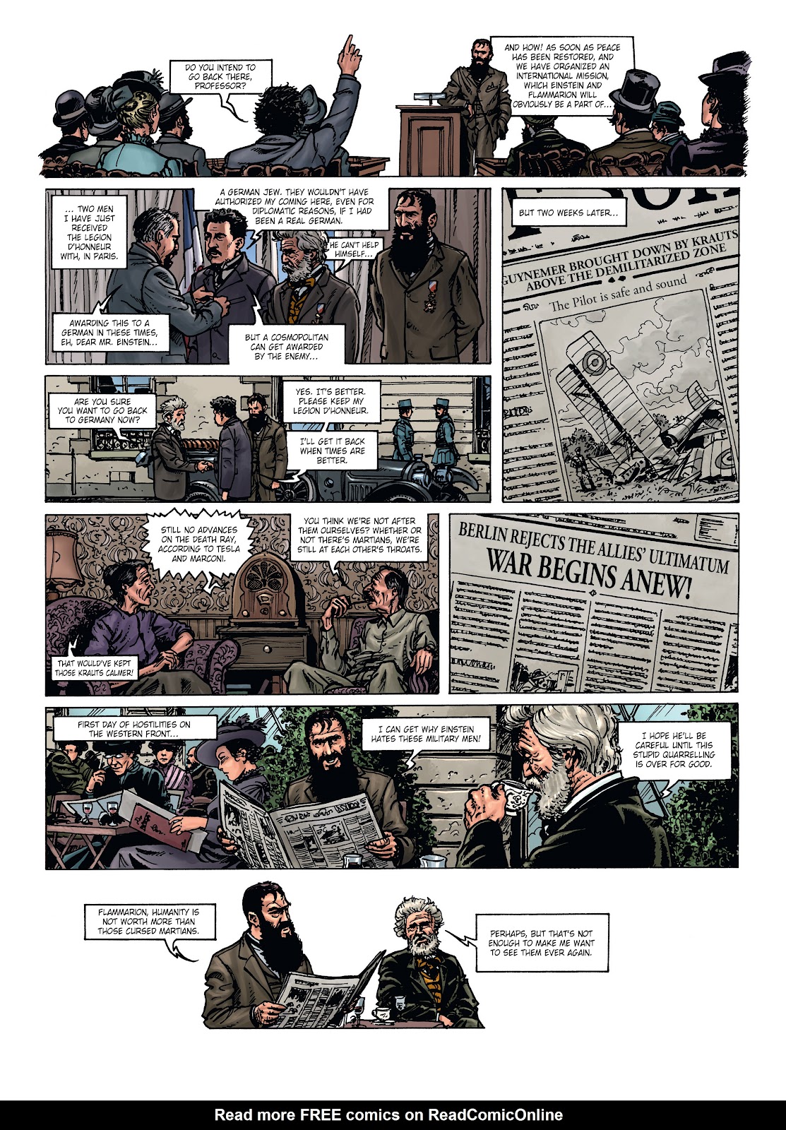 War of the World War One Vol. 3: The Monsters from Mars issue Full - Page 55