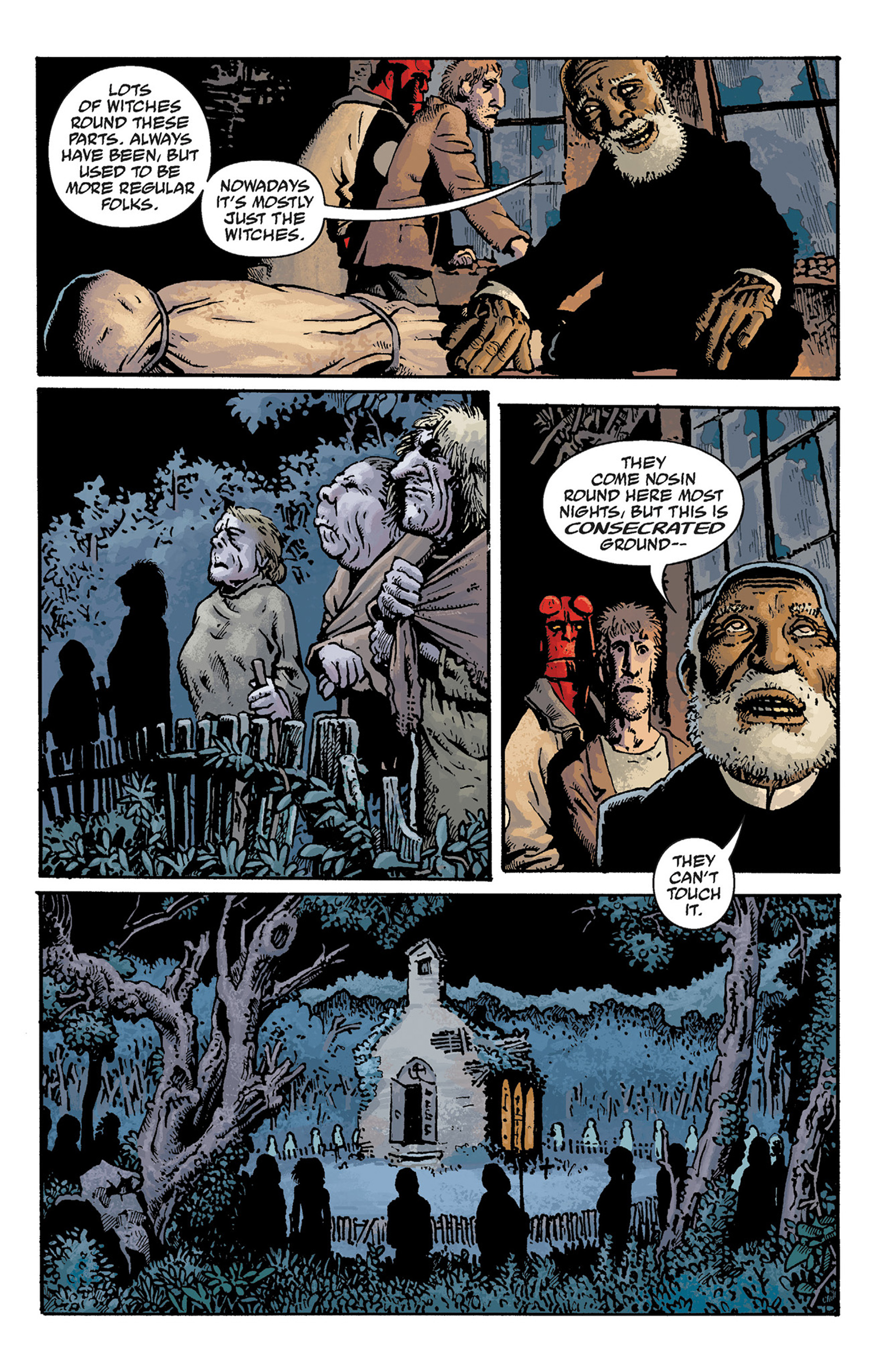 Read online Hellboy: The Crooked Man and Others comic -  Issue # TPB - 53