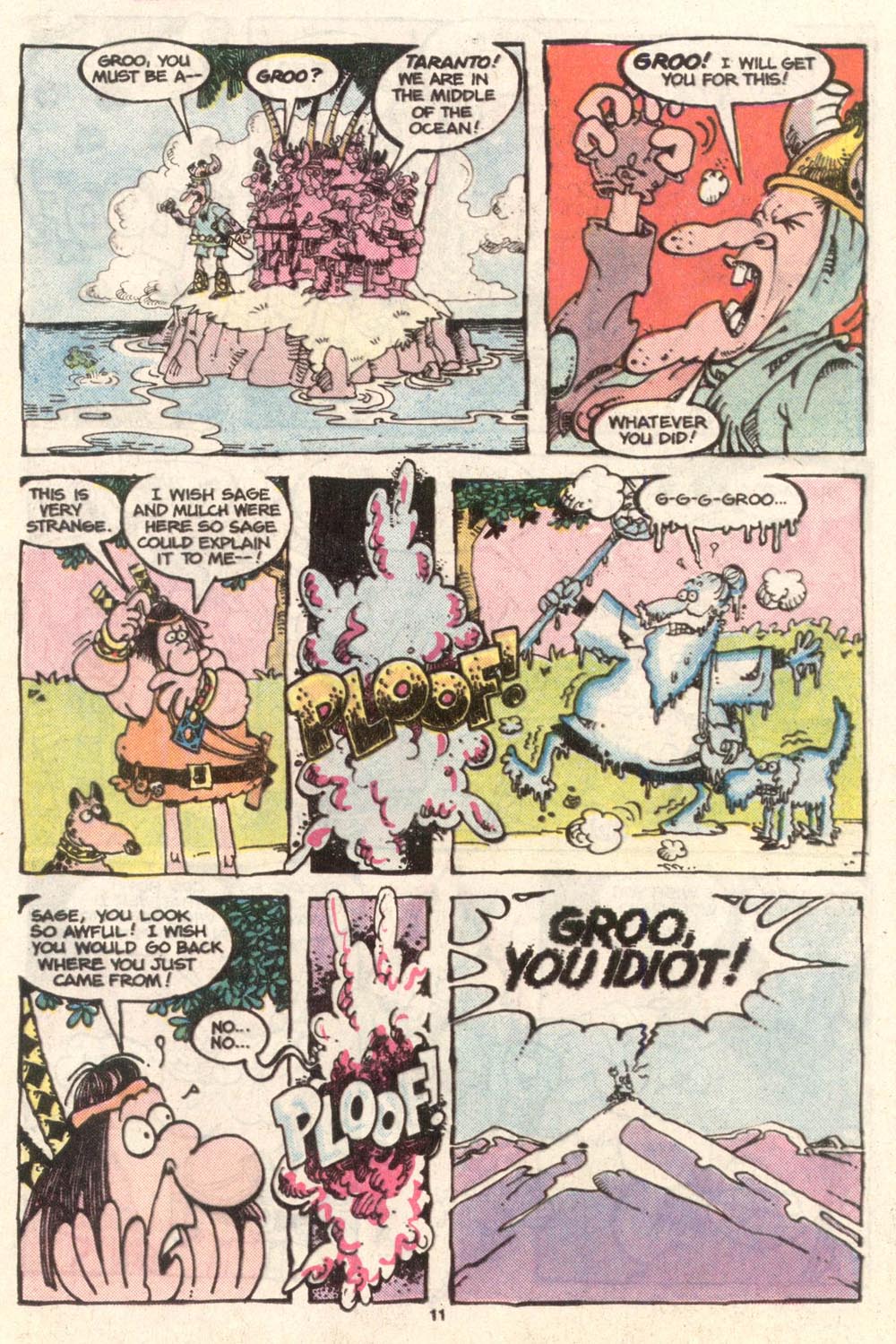 Read online Sergio Aragonés Groo the Wanderer comic -  Issue #35 - 12