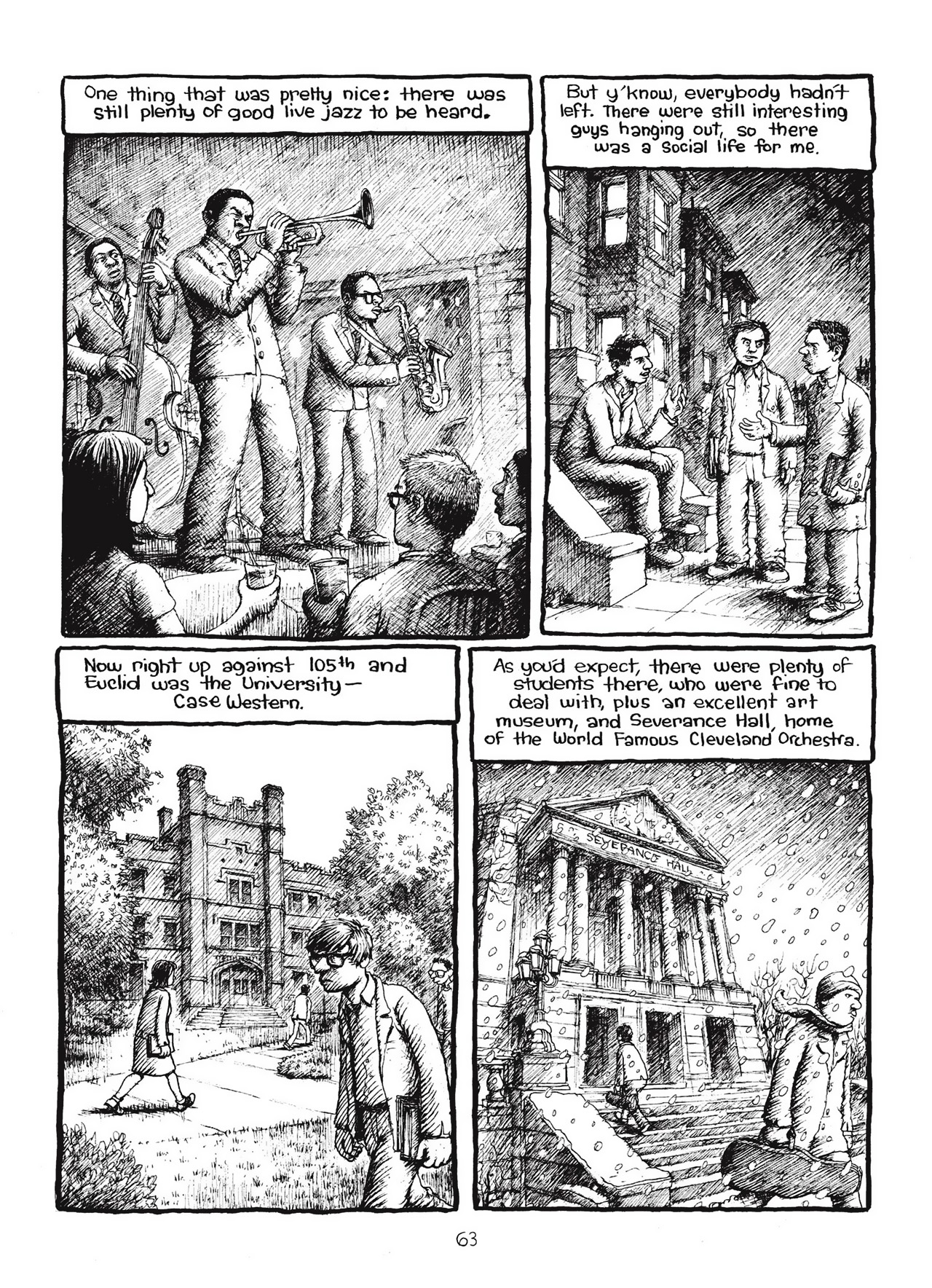Read online Harvey Pekar's Cleveland comic -  Issue # TPB - 64