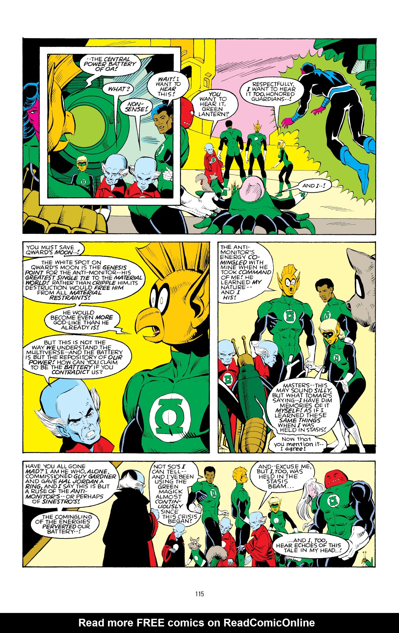 Read online Green Lantern: Sector 2814 comic -  Issue # TPB 3 - 115