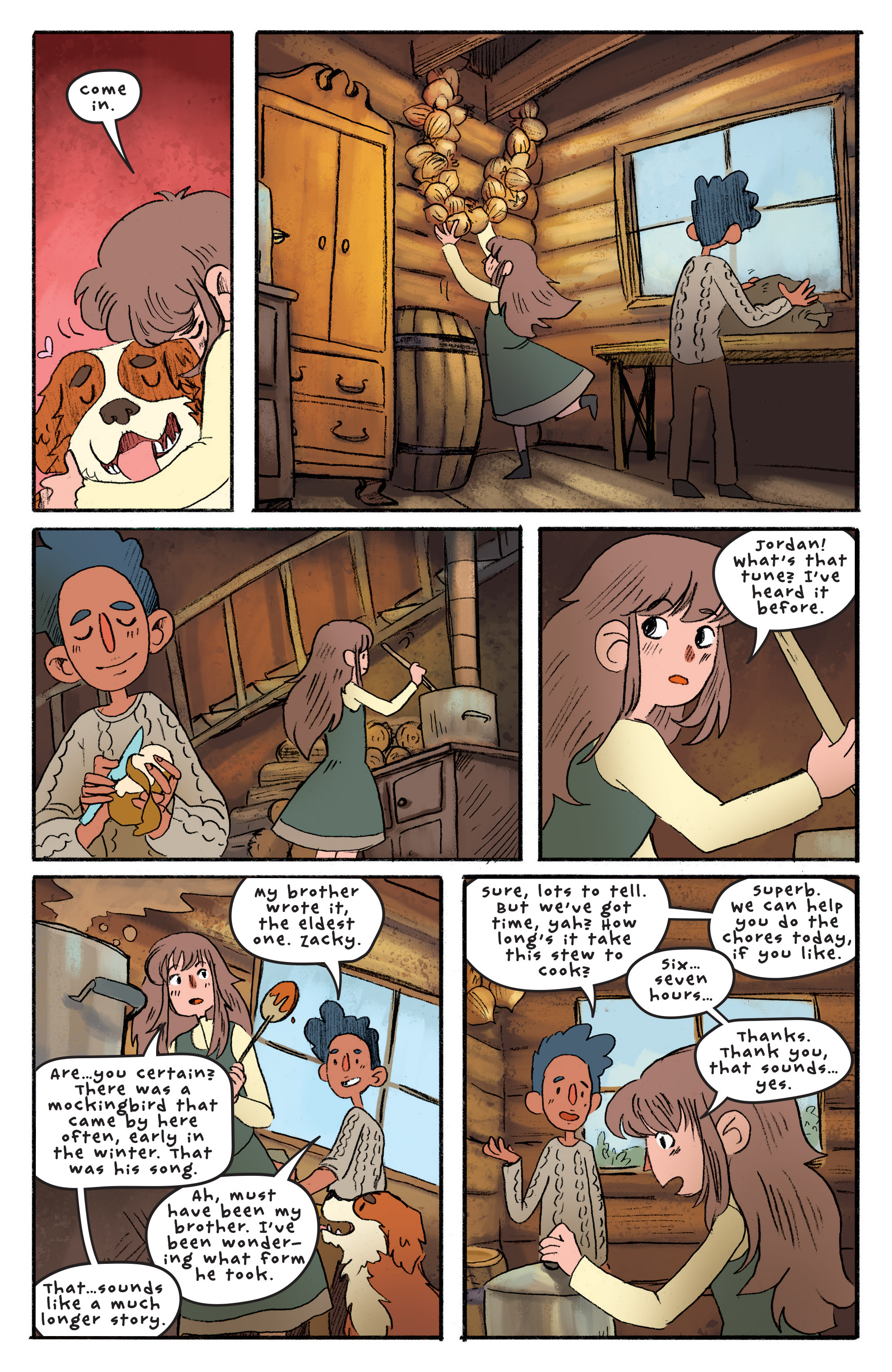 Read online Over the Garden Wall (2016) comic -  Issue #4 - 23