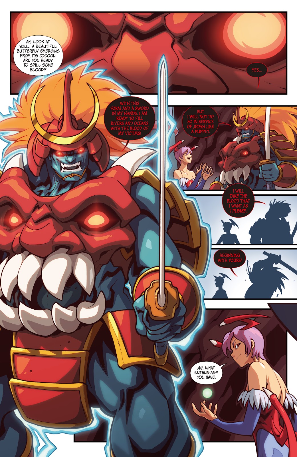 Street Fighter VS Darkstalkers issue 2 - Page 6