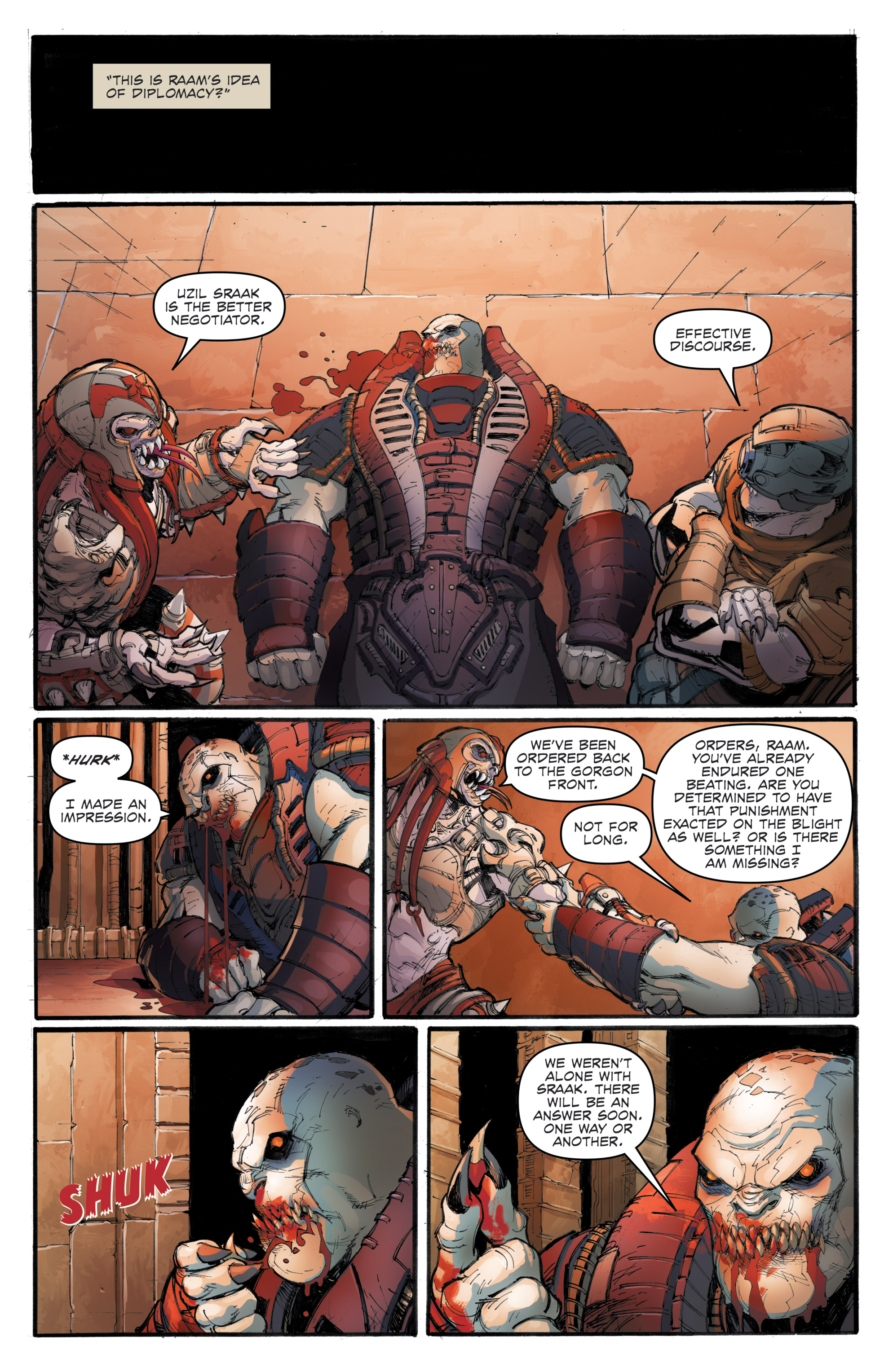 Read online Gears of War: The Rise of RAAM comic -  Issue #1 - 18