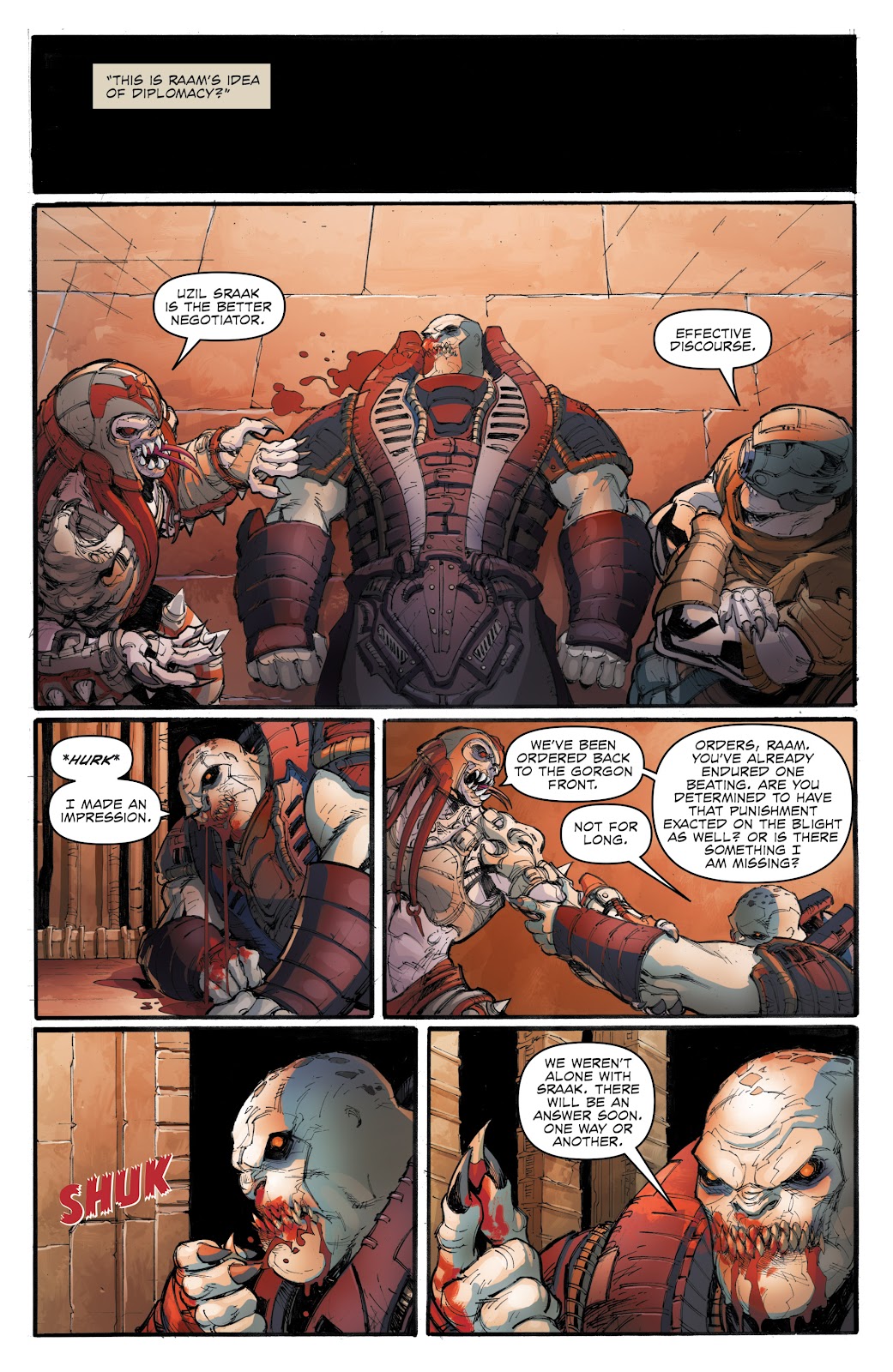 Gears of War: The Rise of RAAM issue 1 - Page 18