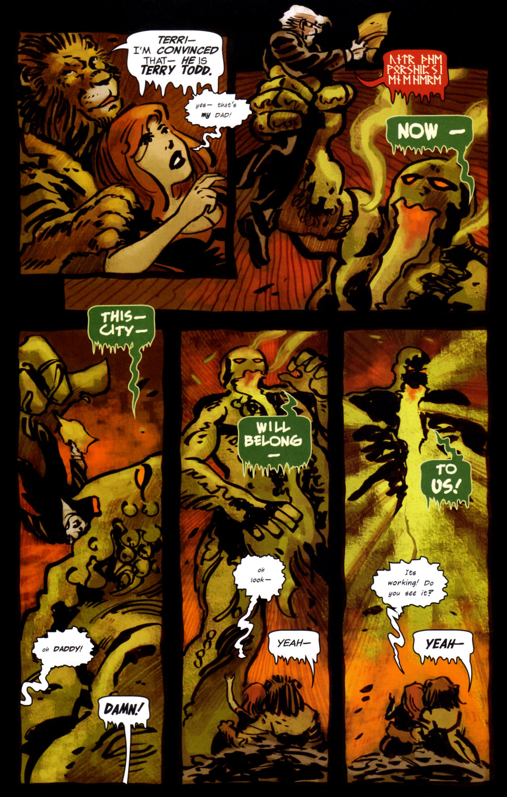Read online Frankenstein Mobster comic -  Issue #7 - 23