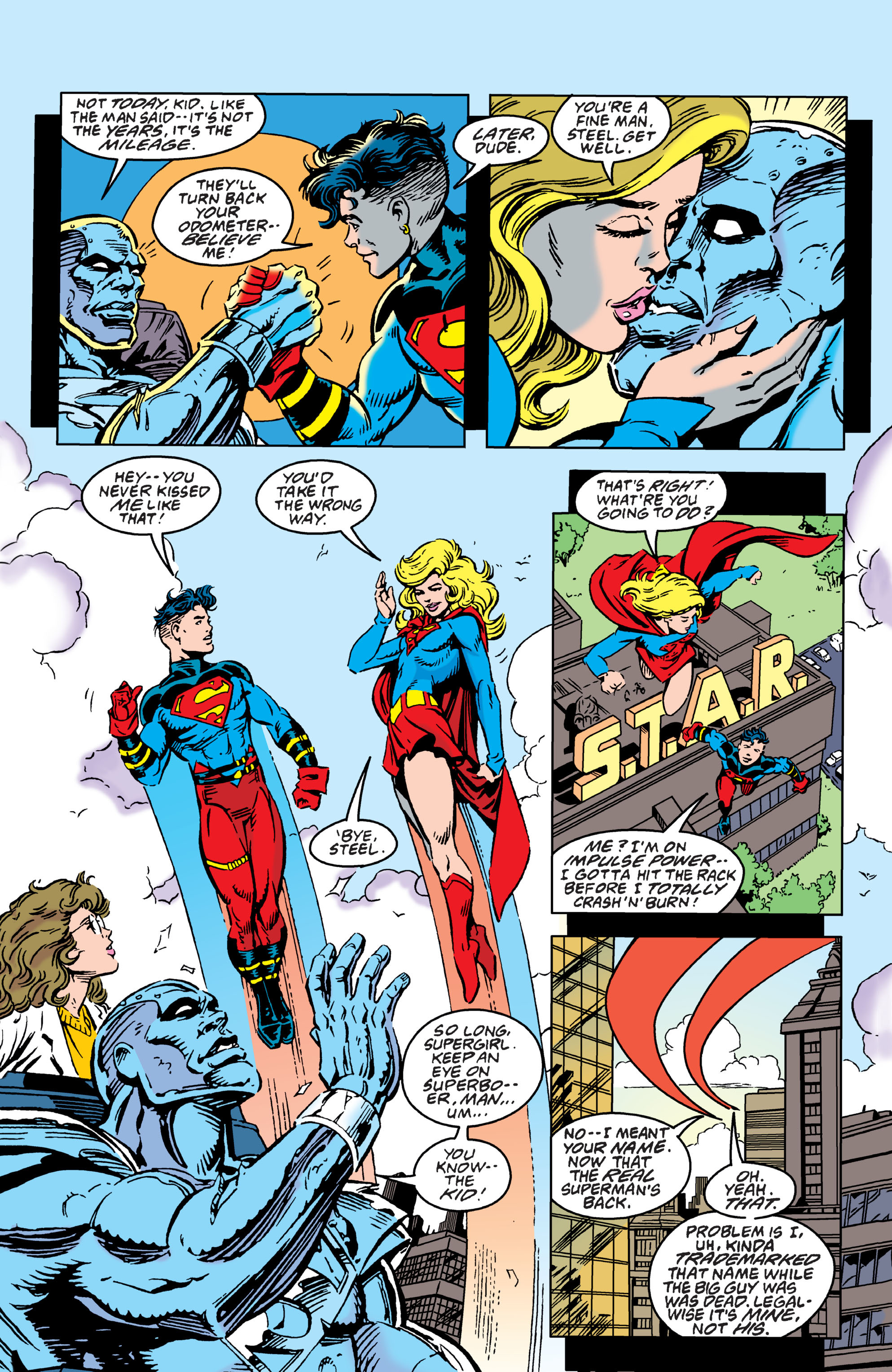 Read online Superman: The Return of Superman comic -  Issue # TPB 2 - 155