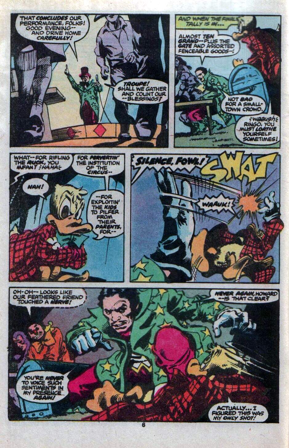 Read online Howard the Duck (1976) comic -  Issue #26 - 6