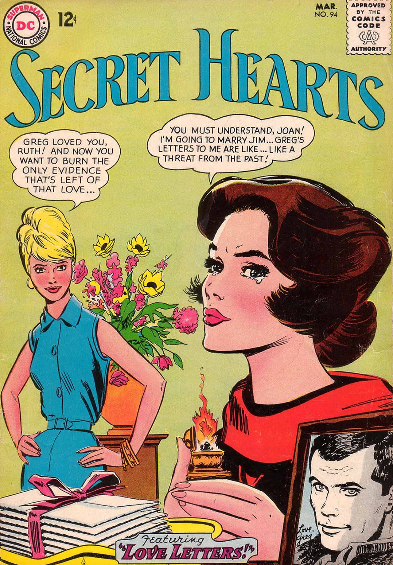 Read online Secret Hearts comic -  Issue #94 - 1
