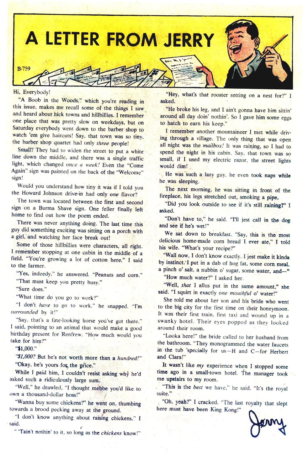Read online The Adventures of Jerry Lewis comic -  Issue #121 - 21