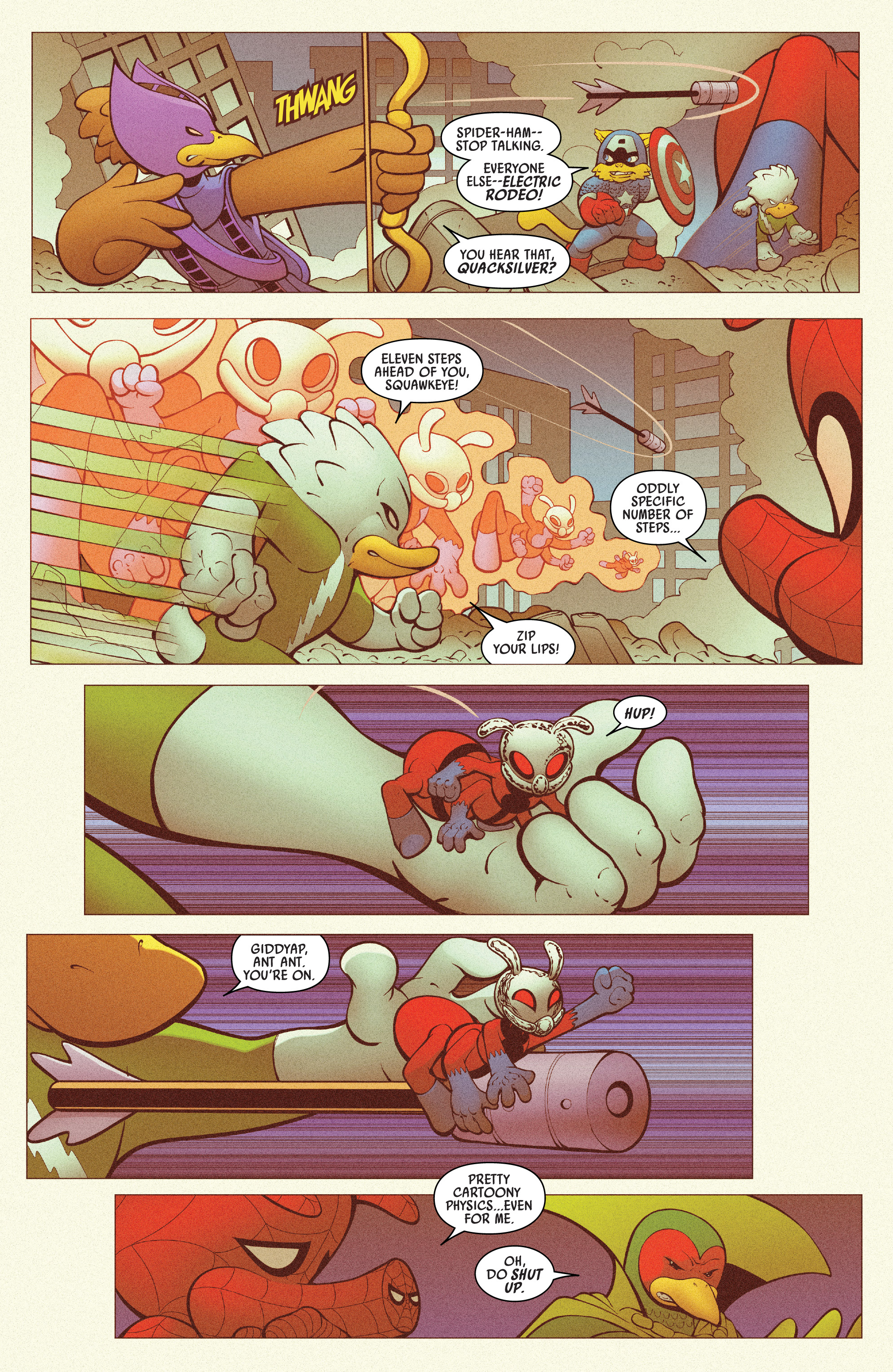 Read online Spider-Ham comic -  Issue #1 - 9