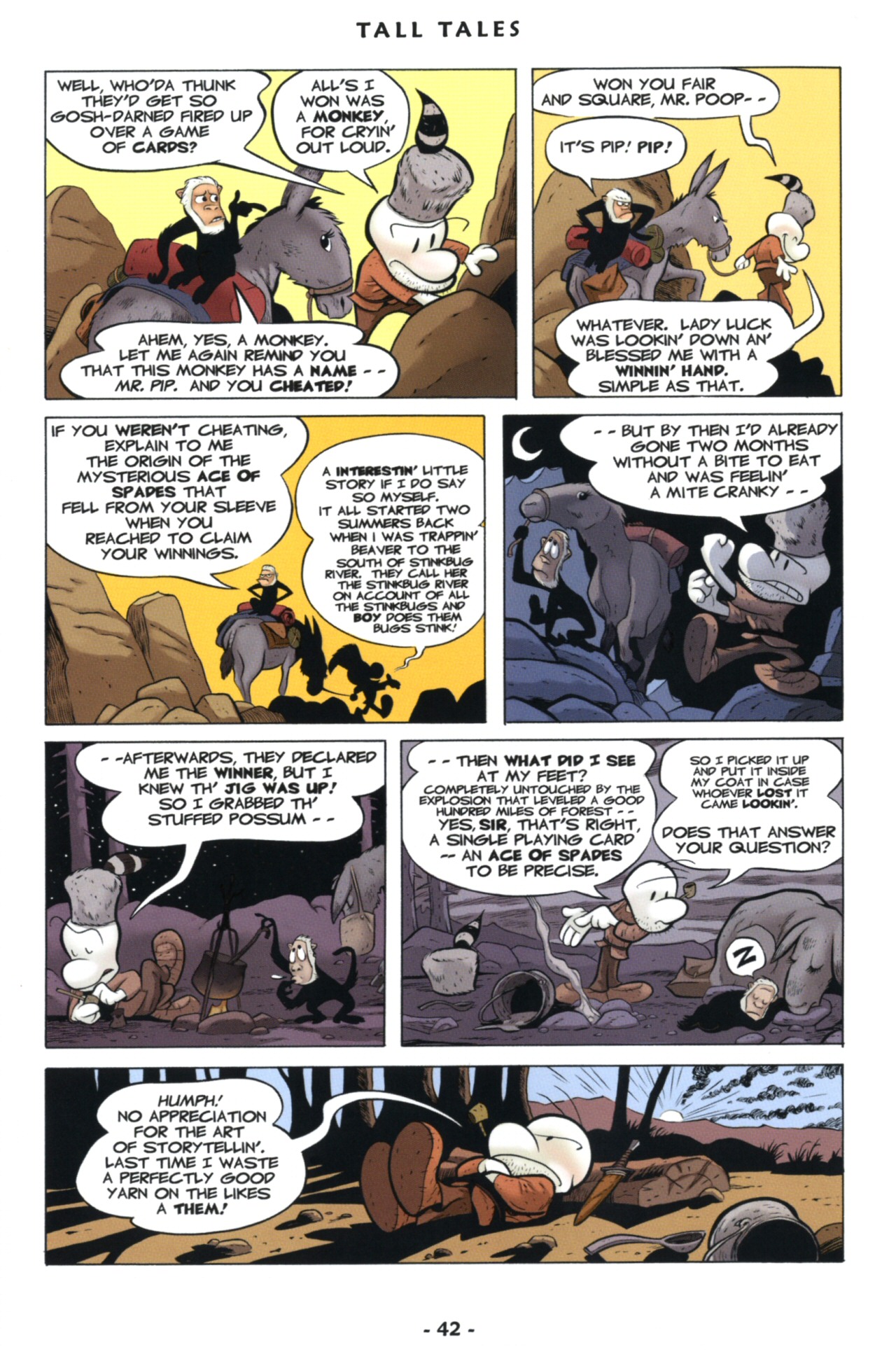 Read online Bone: Tall Tales comic -  Issue # TPB - 52