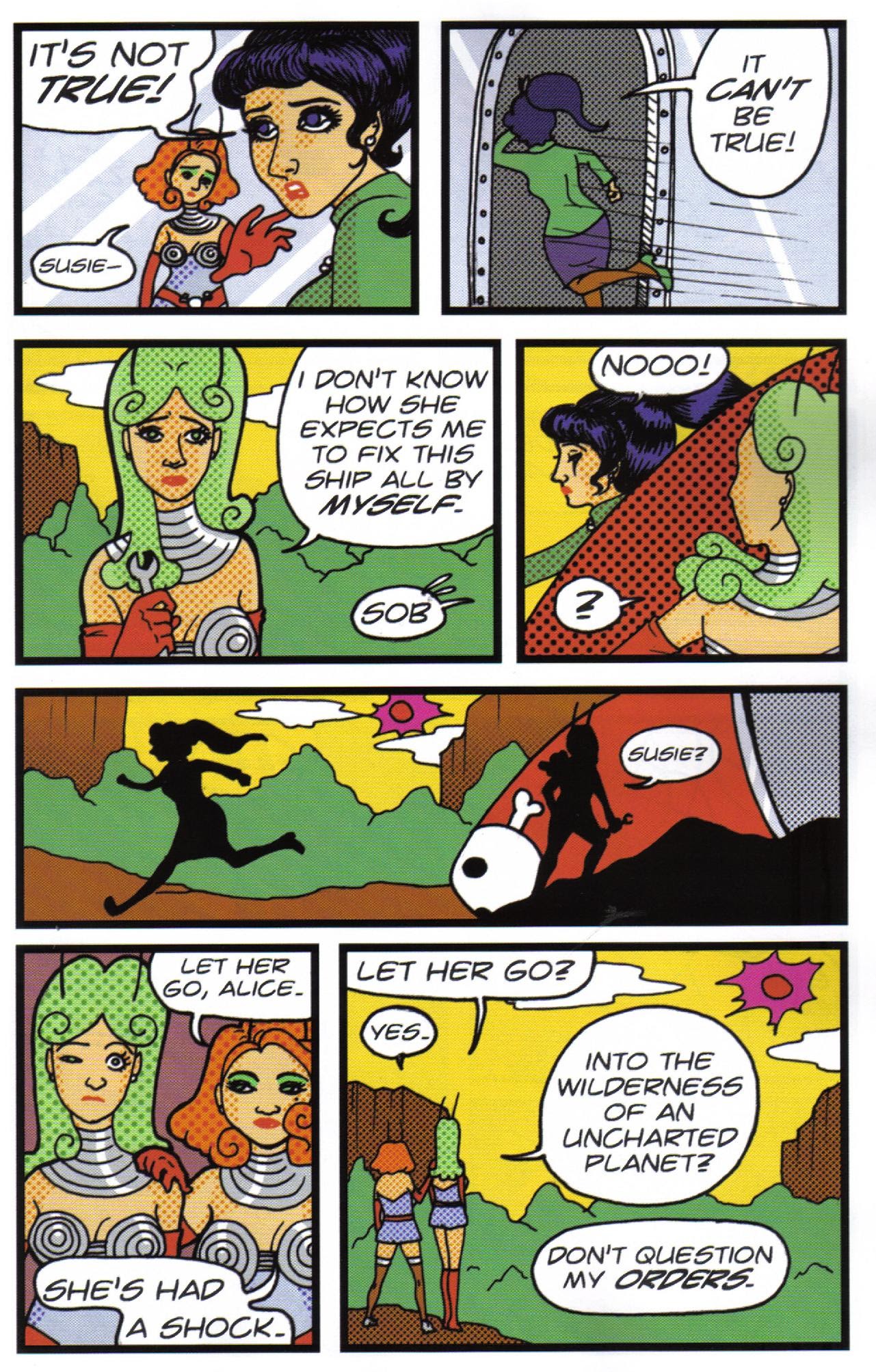 Read online I Was Kidnapped By Lesbian Pirates From Outer Space comic -  Issue #3 - 11