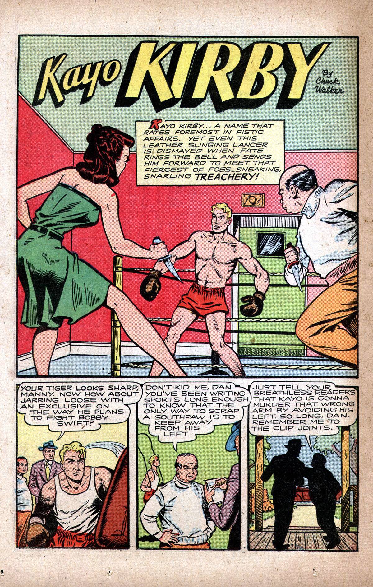 Read online Fight Comics comic -  Issue #49 - 22