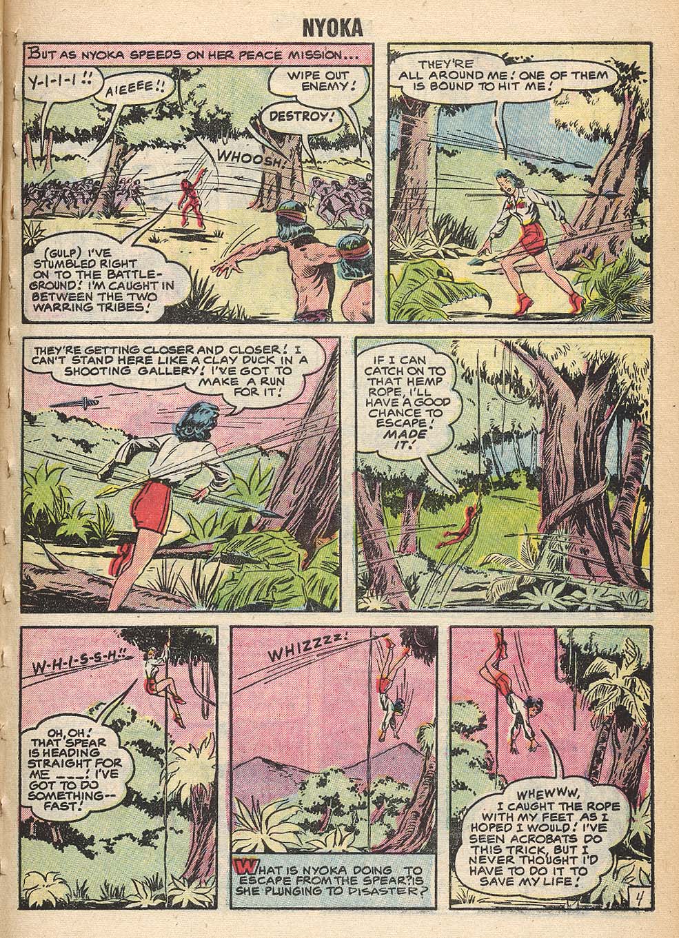 Read online Nyoka the Jungle Girl (1955) comic -  Issue #16 - 7