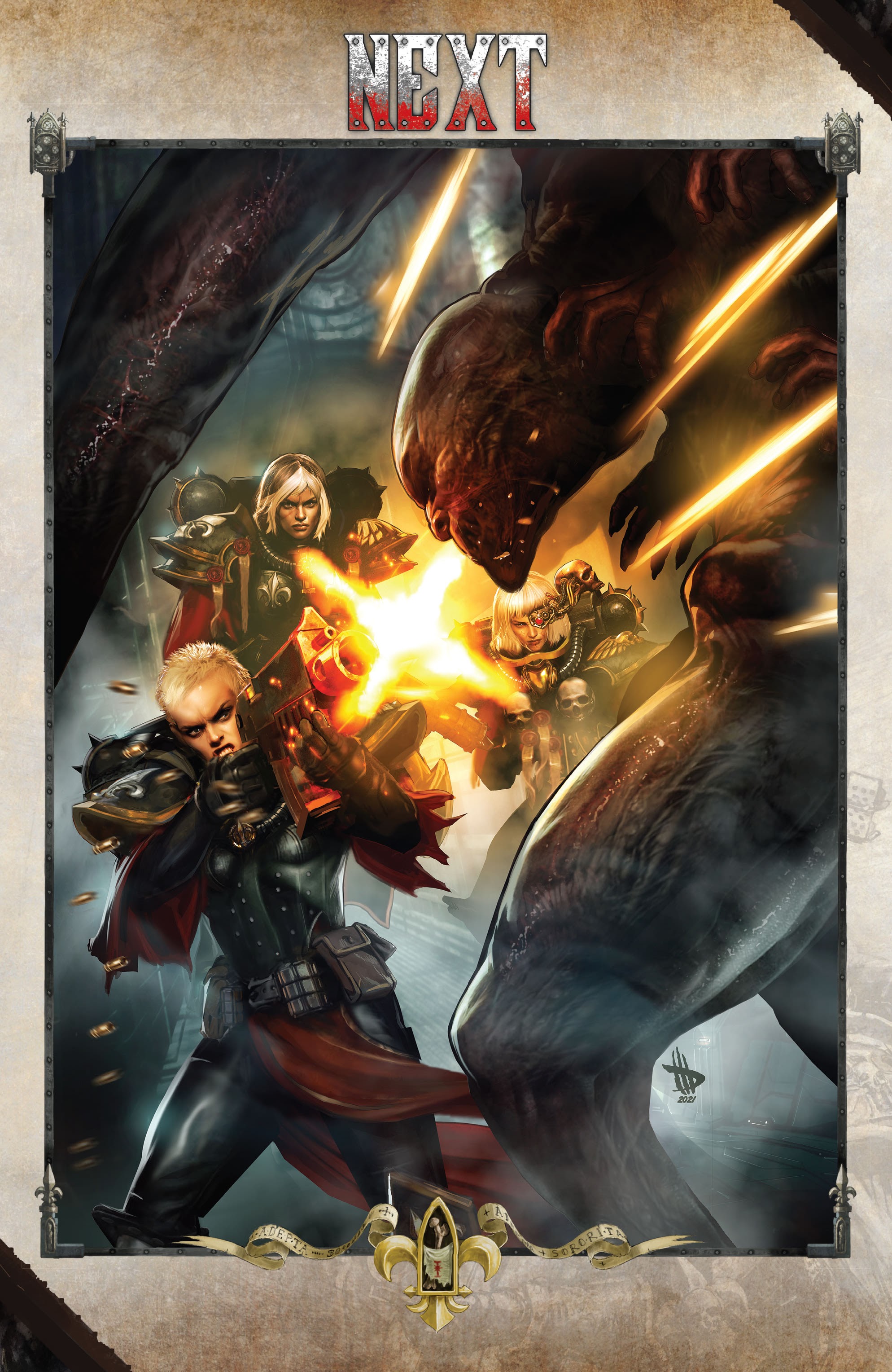 Read online Warhammer 40,000: Sisters Of Battle comic -  Issue #1 - 25
