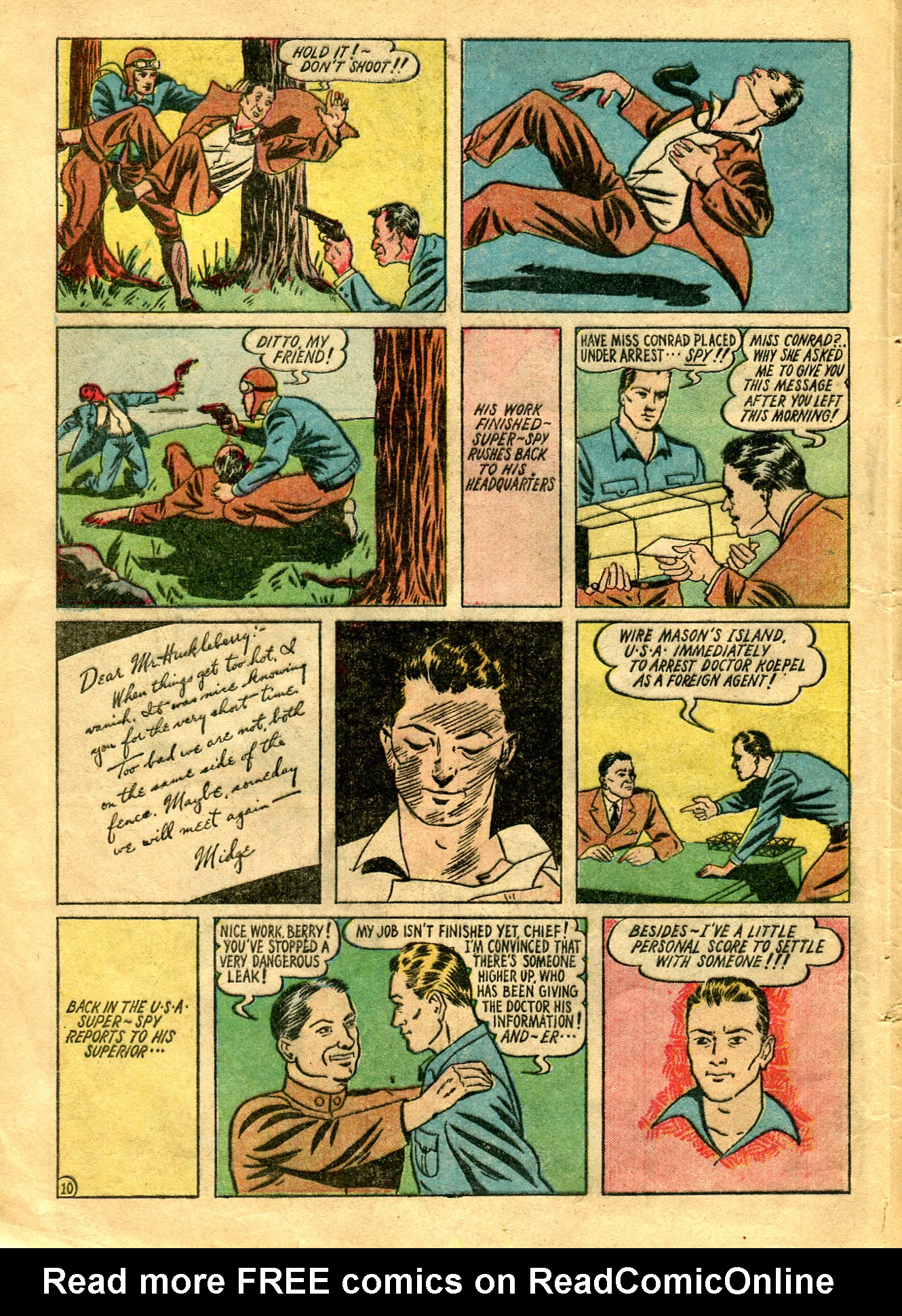 Read online Super Spy (1940) comic -  Issue #2 - 7