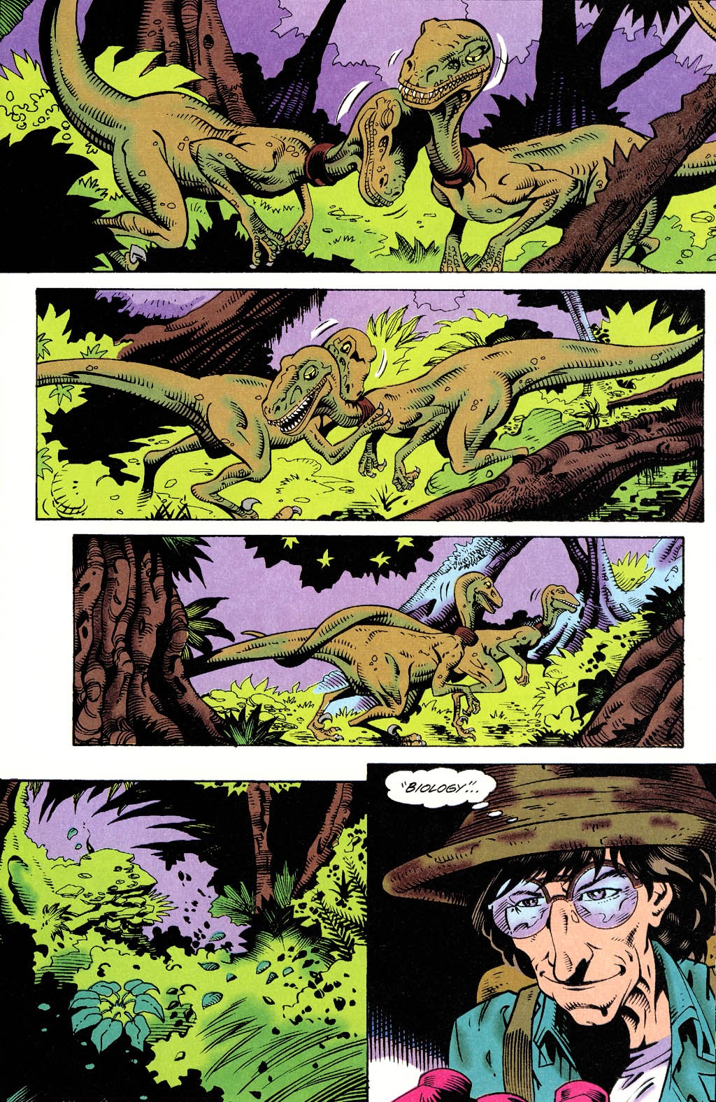 Read online Jurassic Park: Raptors Hijack comic -  Issue #1 - 17