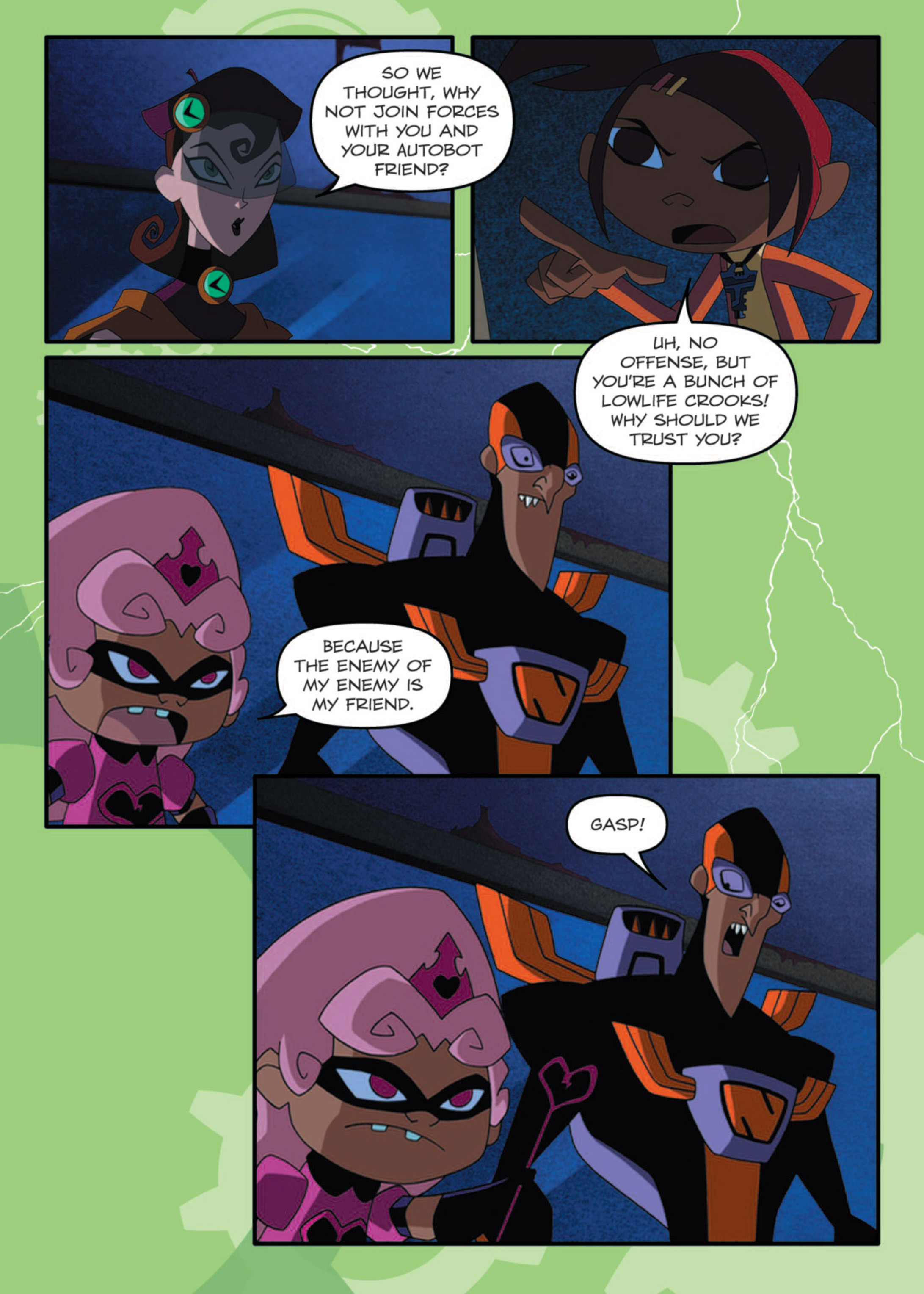 Read online Transformers Animated comic -  Issue #11 - 62