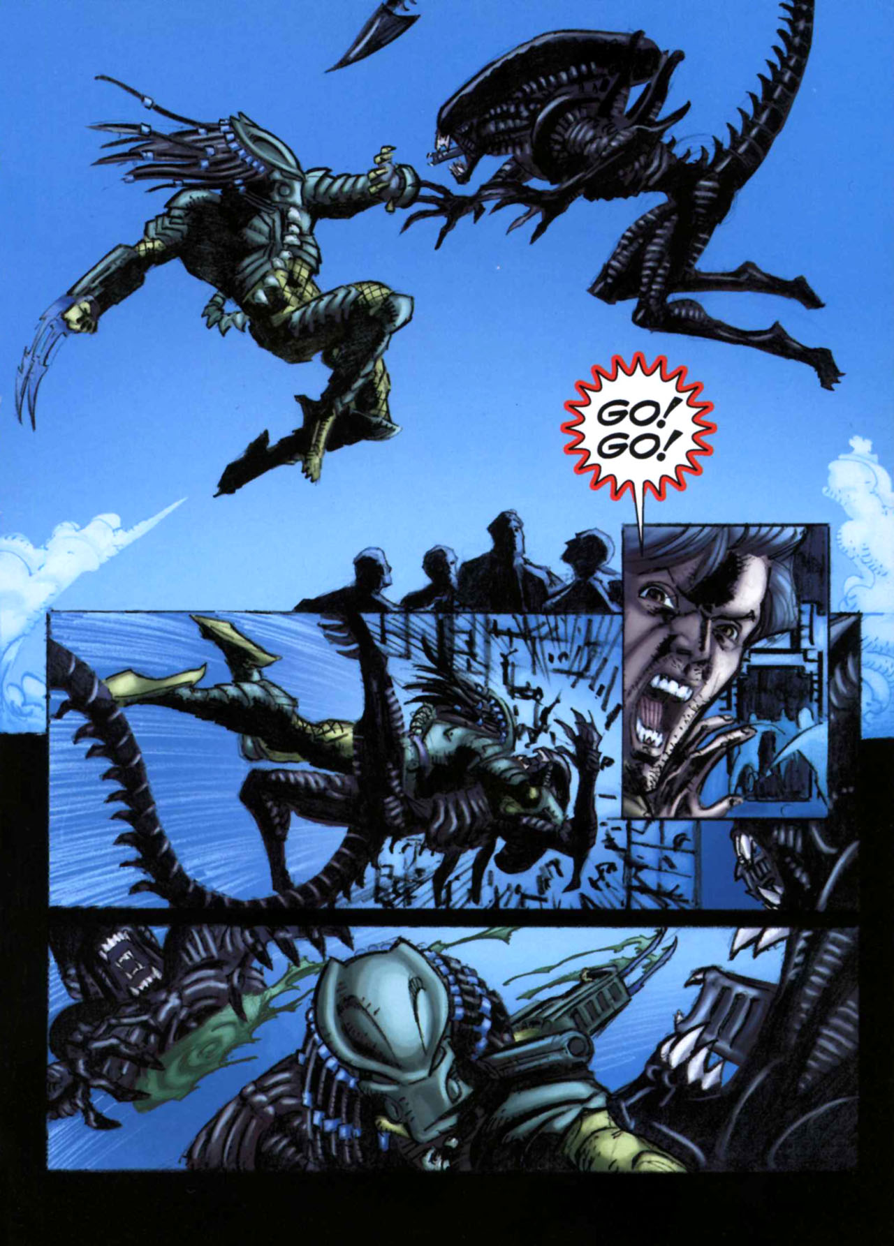 Read online Alien Vs. Predator: Civilized Beasts comic -  Issue # TPB - 79