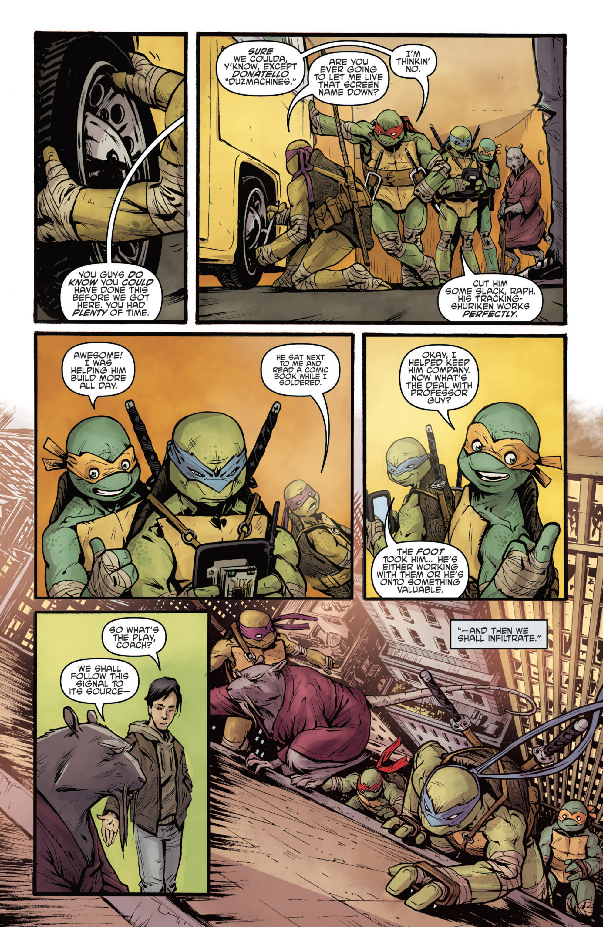 Read online Teenage Mutant Ninja Turtles: The Secret History of the Foot Clan comic -  Issue #2 - 20