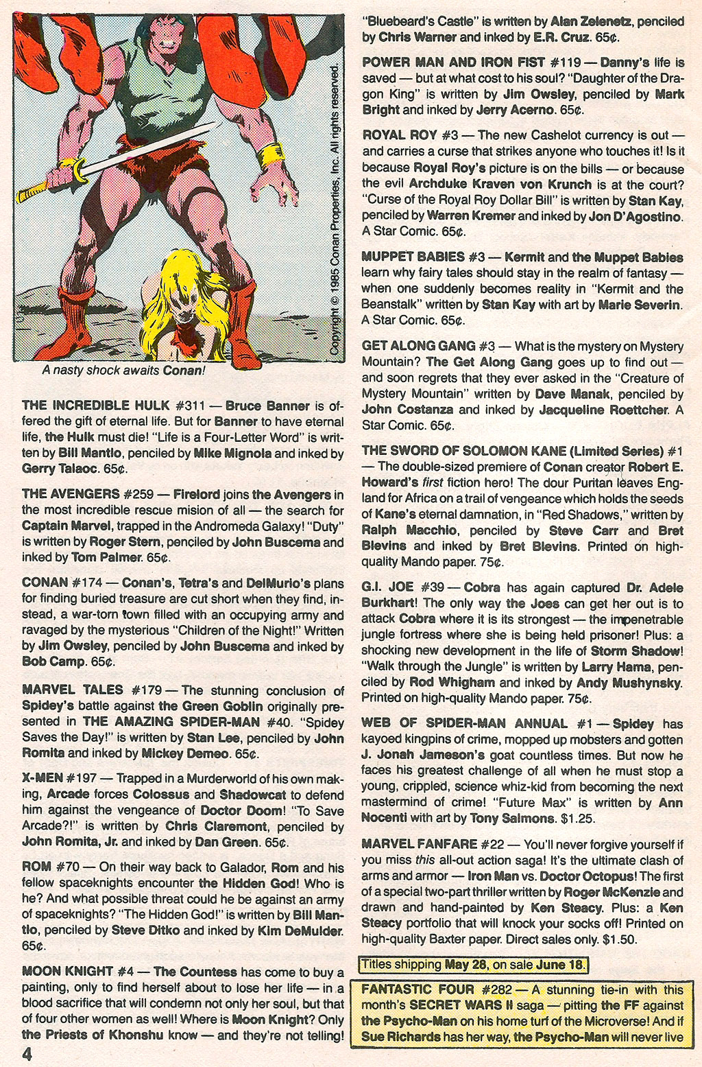 Read online Marvel Age comic -  Issue #29 - 6