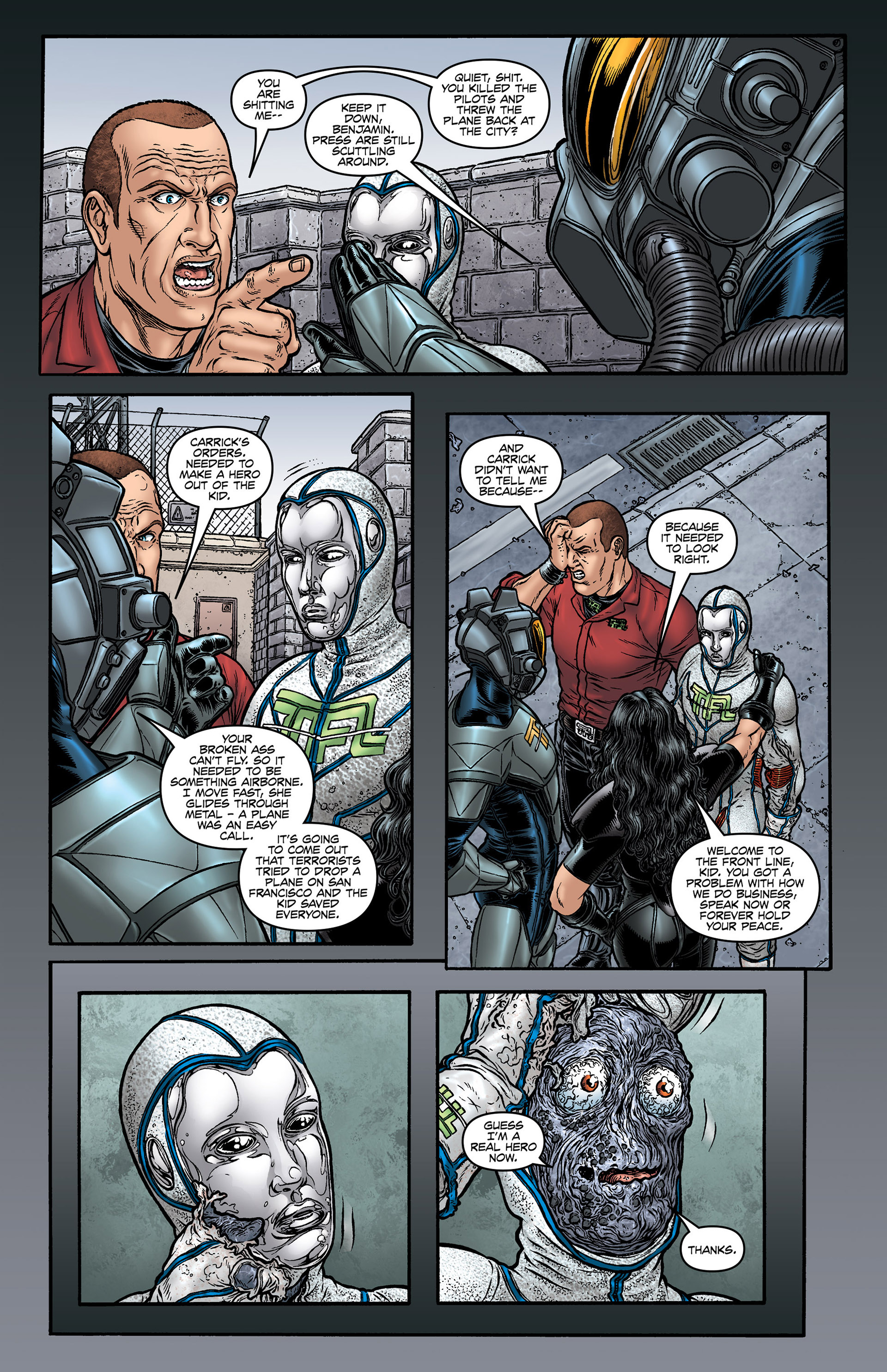 Read online No Hero comic -  Issue #5 - 22