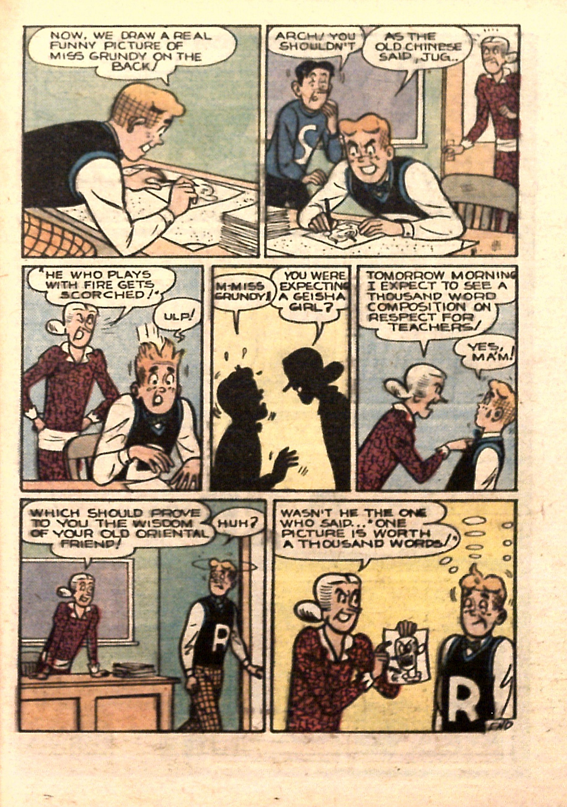 Read online Archie...Archie Andrews, Where Are You? Digest Magazine comic -  Issue #5 - 141