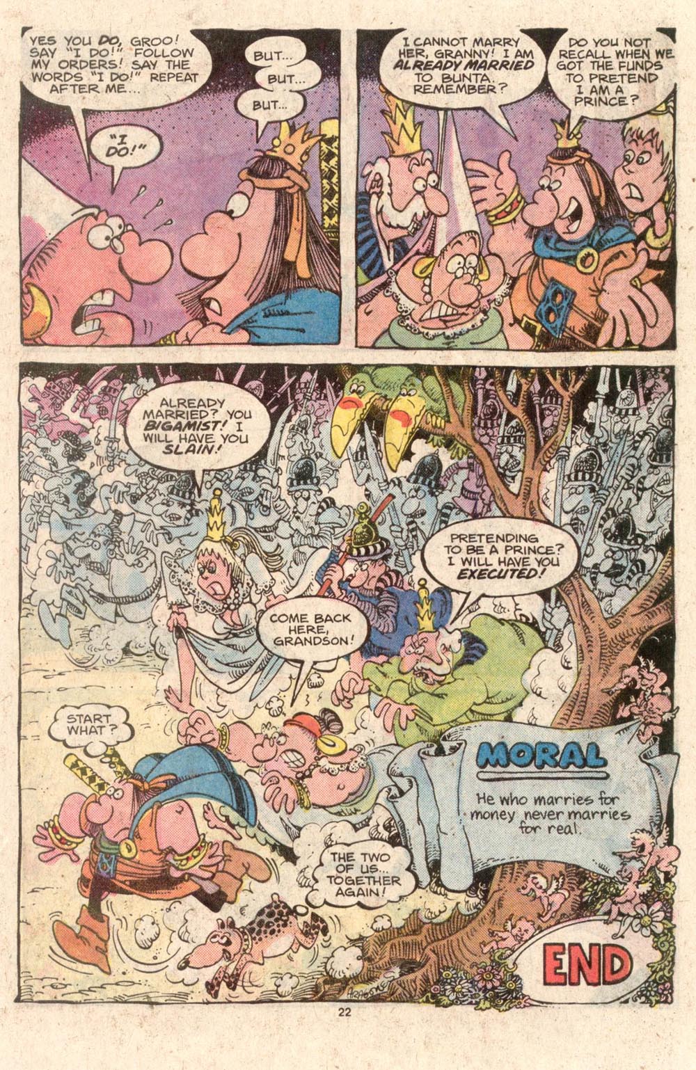 Read online Sergio Aragonés Groo the Wanderer comic -  Issue #42 - 23