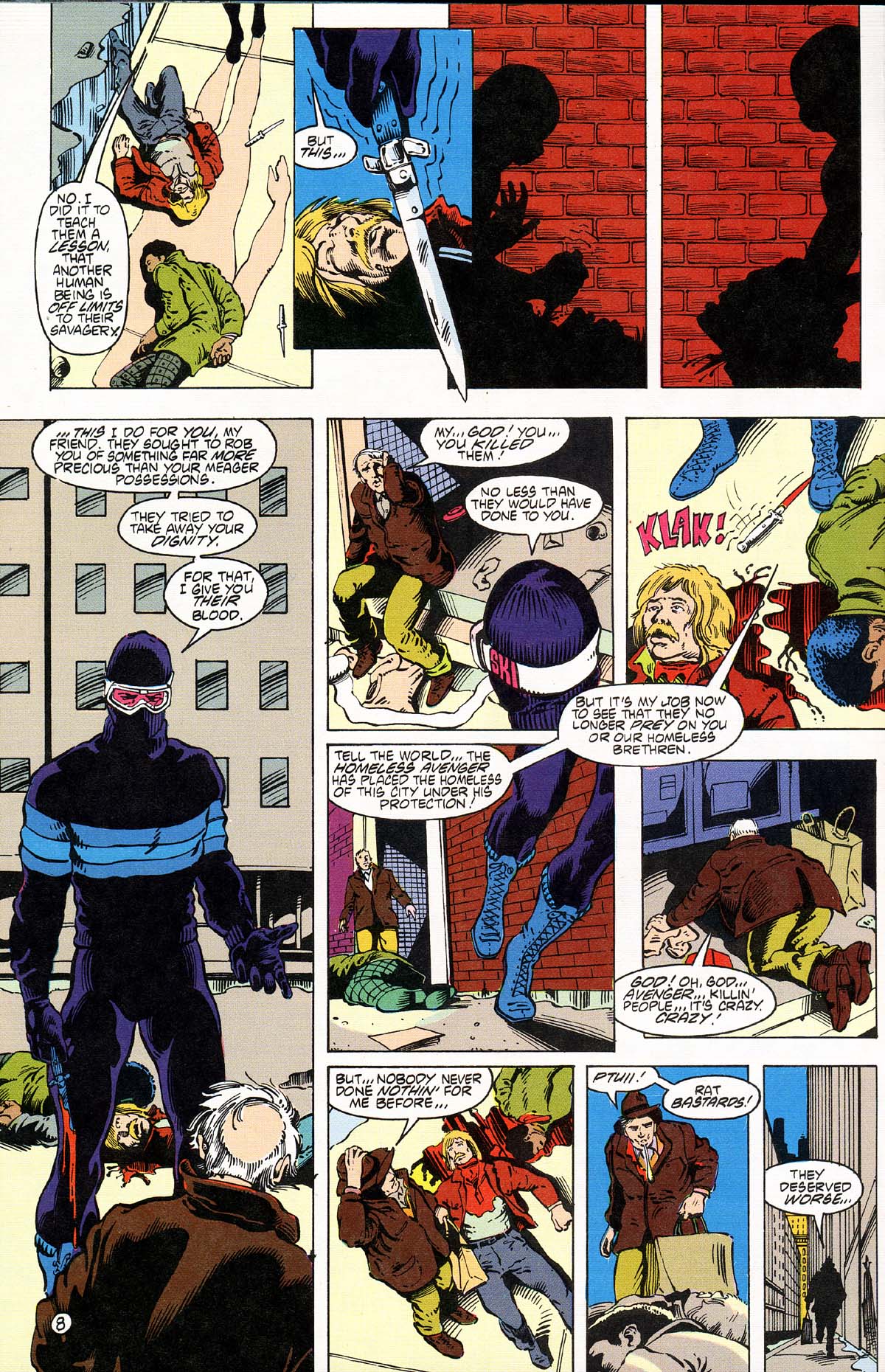 Read online Vigilante (1983) comic -  Issue #48 - 10