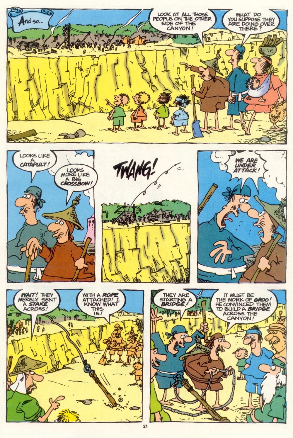 Read online Sergio Aragonés Groo the Wanderer comic -  Issue #102 - 23