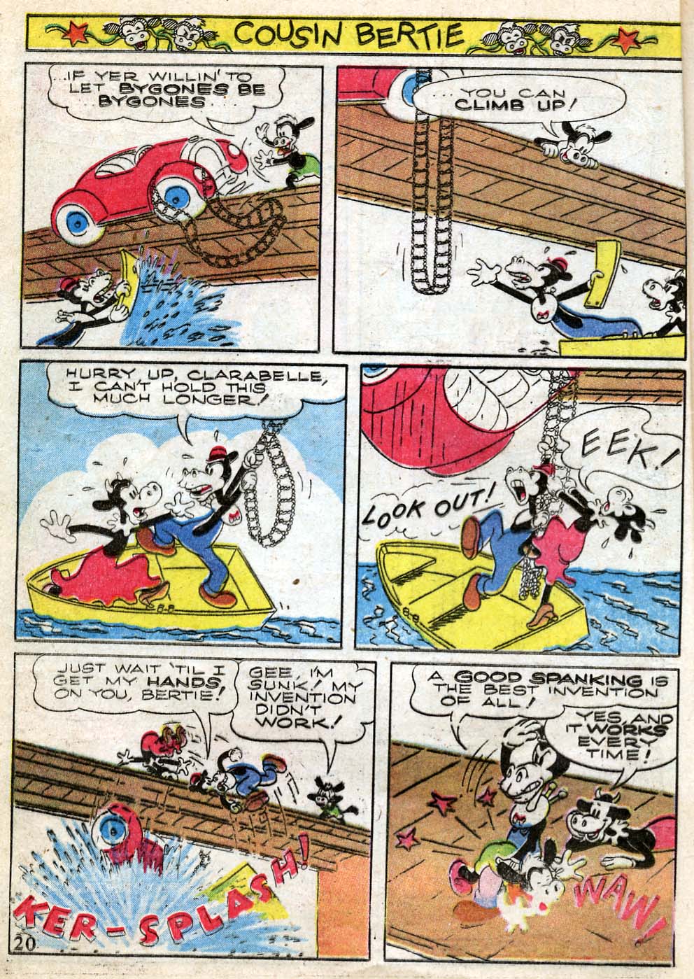 Read online Walt Disney's Comics and Stories comic -  Issue #36 - 22