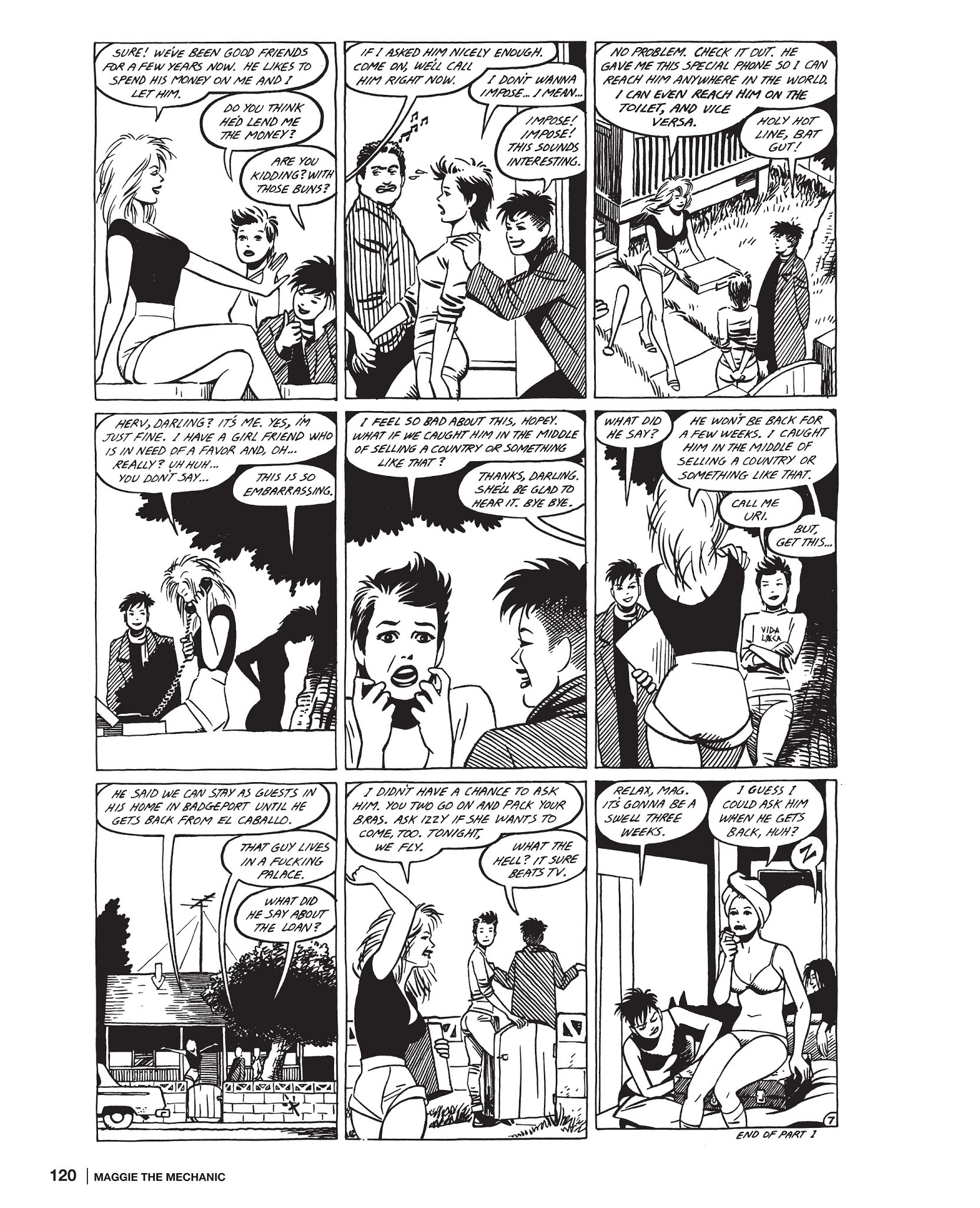 Read online Maggie the Mechanic: The Love & Rockets Library - Locas comic -  Issue # TPB (Part 2) - 21